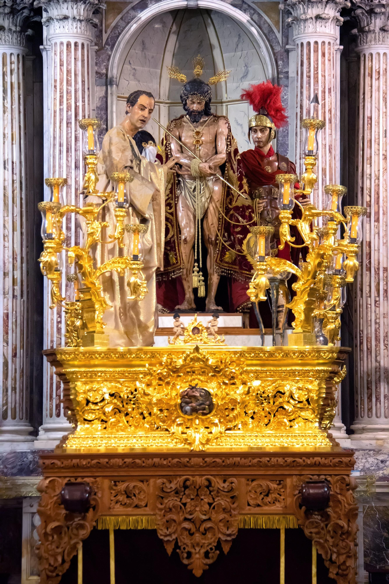 Magna de Cádiz: Así luce el paso de Ecce-Homo para la procesión Magna de Cádiz: Así luce el paso de Ecce-Homo para la procesión