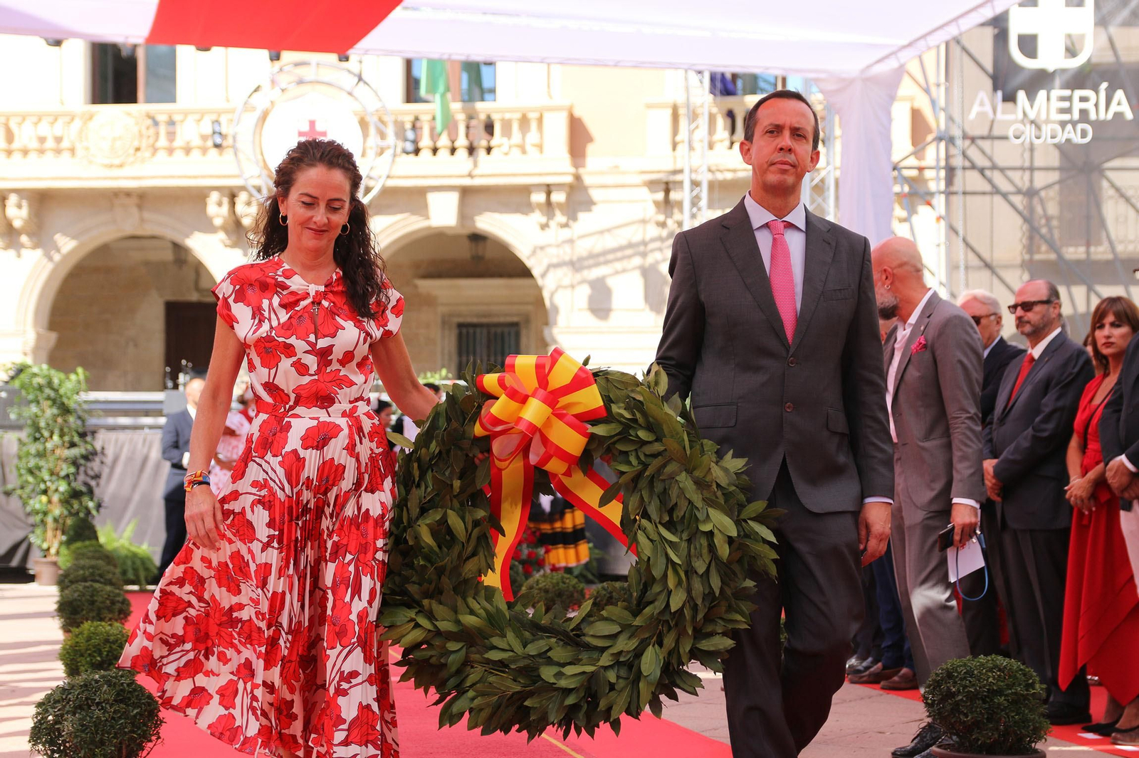 Las imágenes del homenaje a 'Los Coloraos'