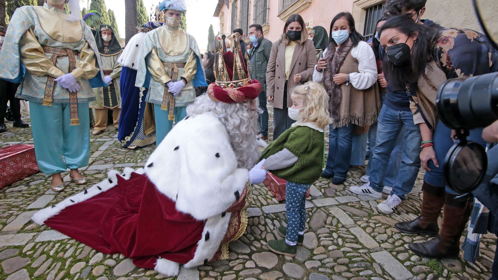 Coronación de los Reyes Magos de Jerez en el Alcázar