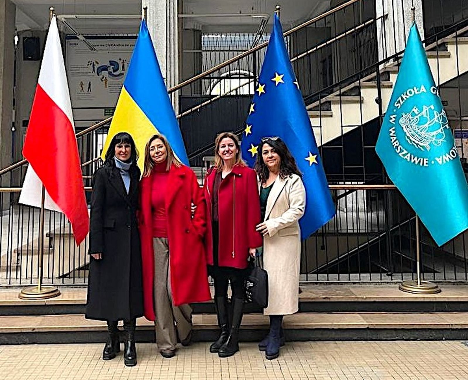 Profesoras del proyecto llevado a cabo por la Universidad de Huelva.