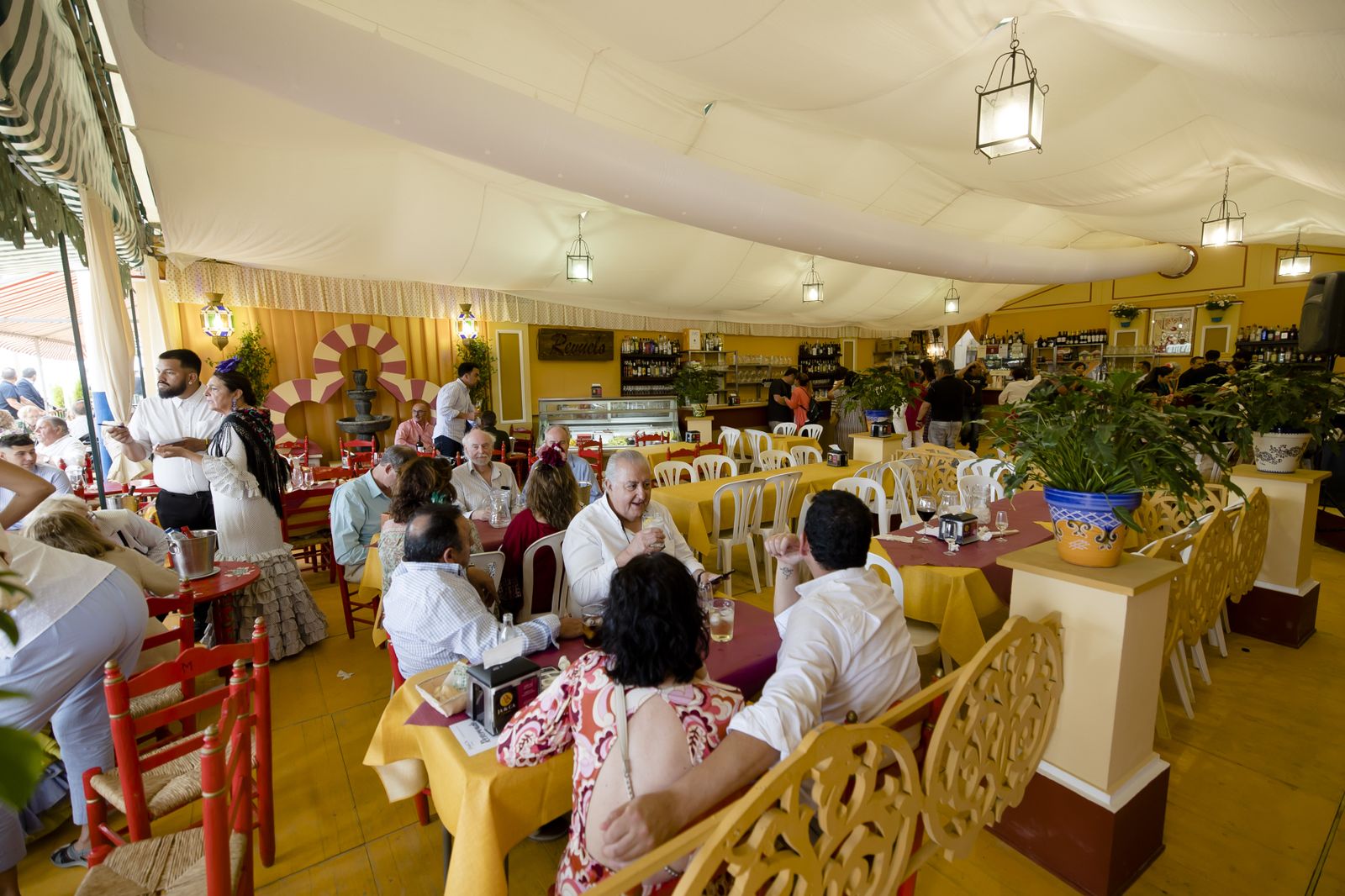 Primer día de la feria del Puerto de Santa María en imágenes
