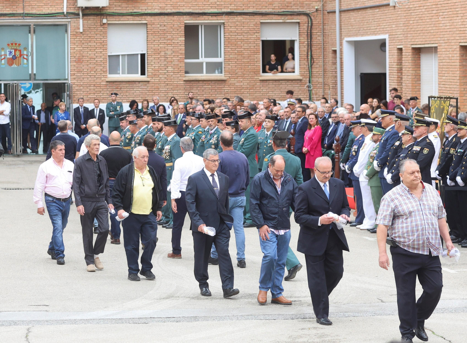 La Guardia Civil de Málaga homenajea a los agentes retirados en su 179 aniversario