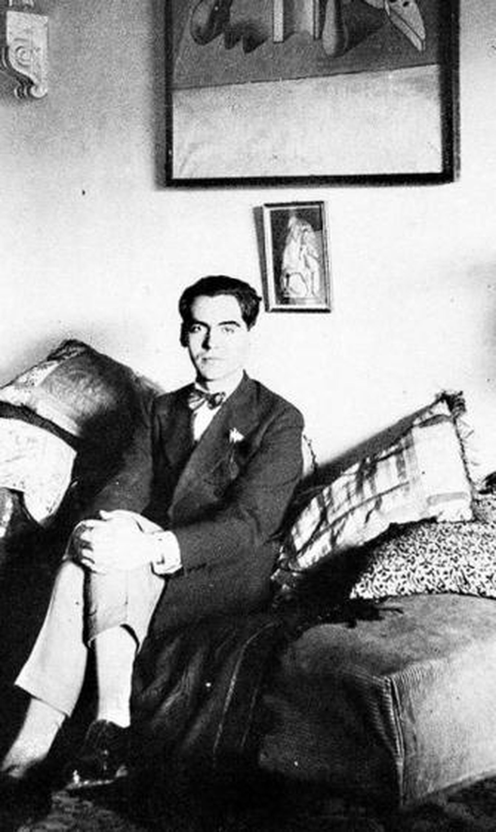 Federico García Lorca, amigo de Carlos Morla Lynch.