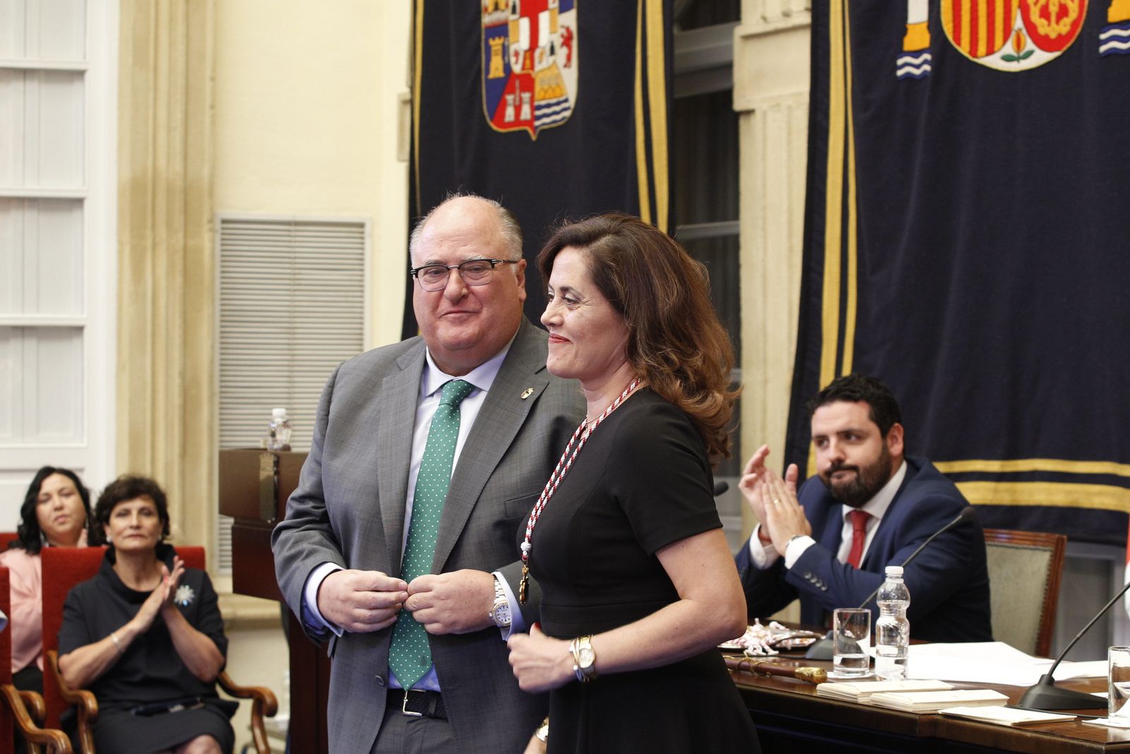 Pleno investidura Presidente Diputación de Almería. Javier Aureliano García