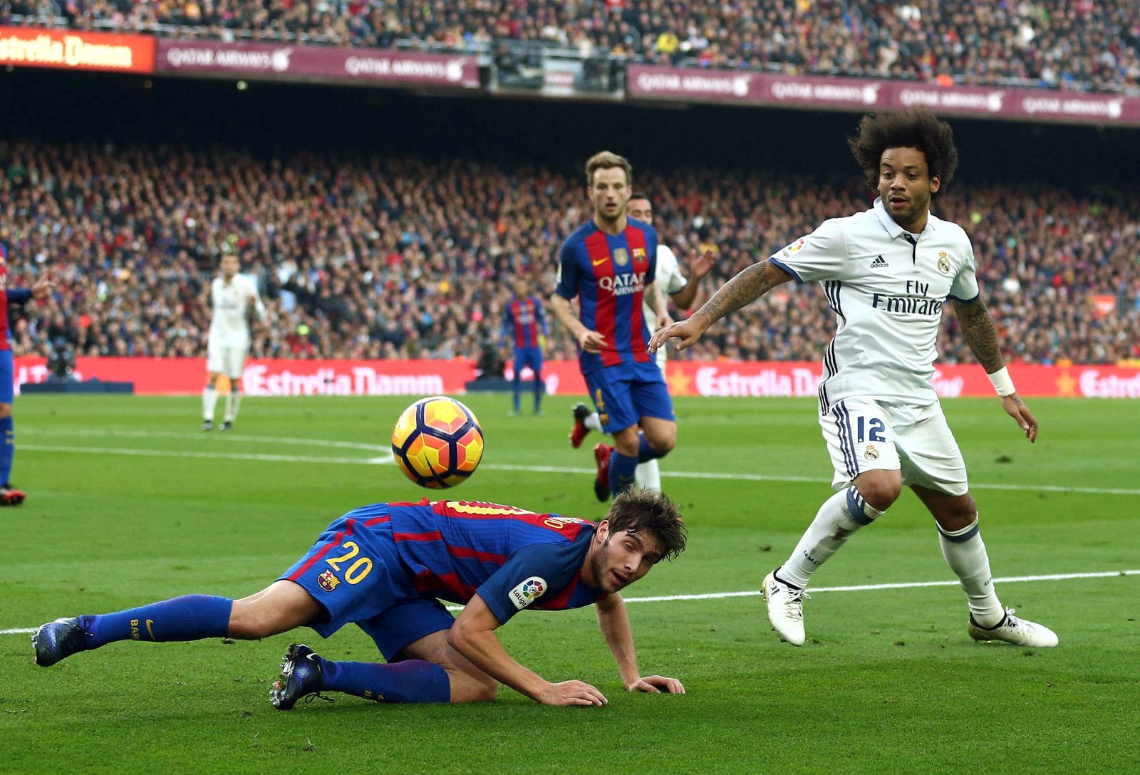 El Barcelona-Real Madrid, en imágenes