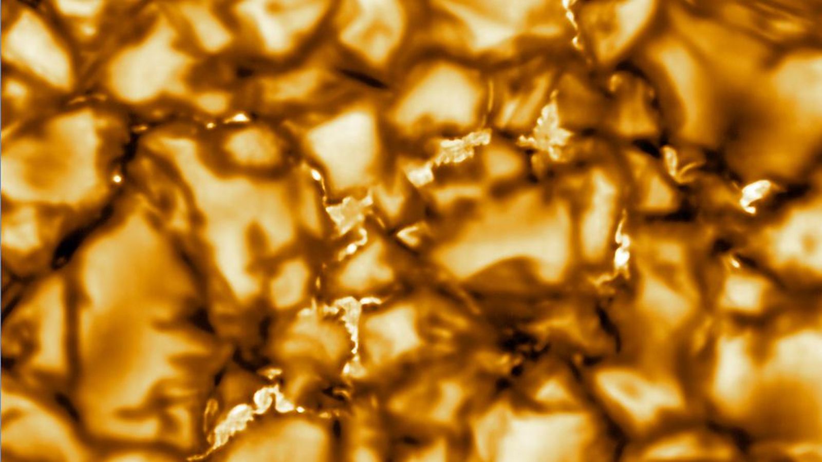 Imagen de la superficie del Sol tomada por el telescopio solar Daniel K. Inouye.