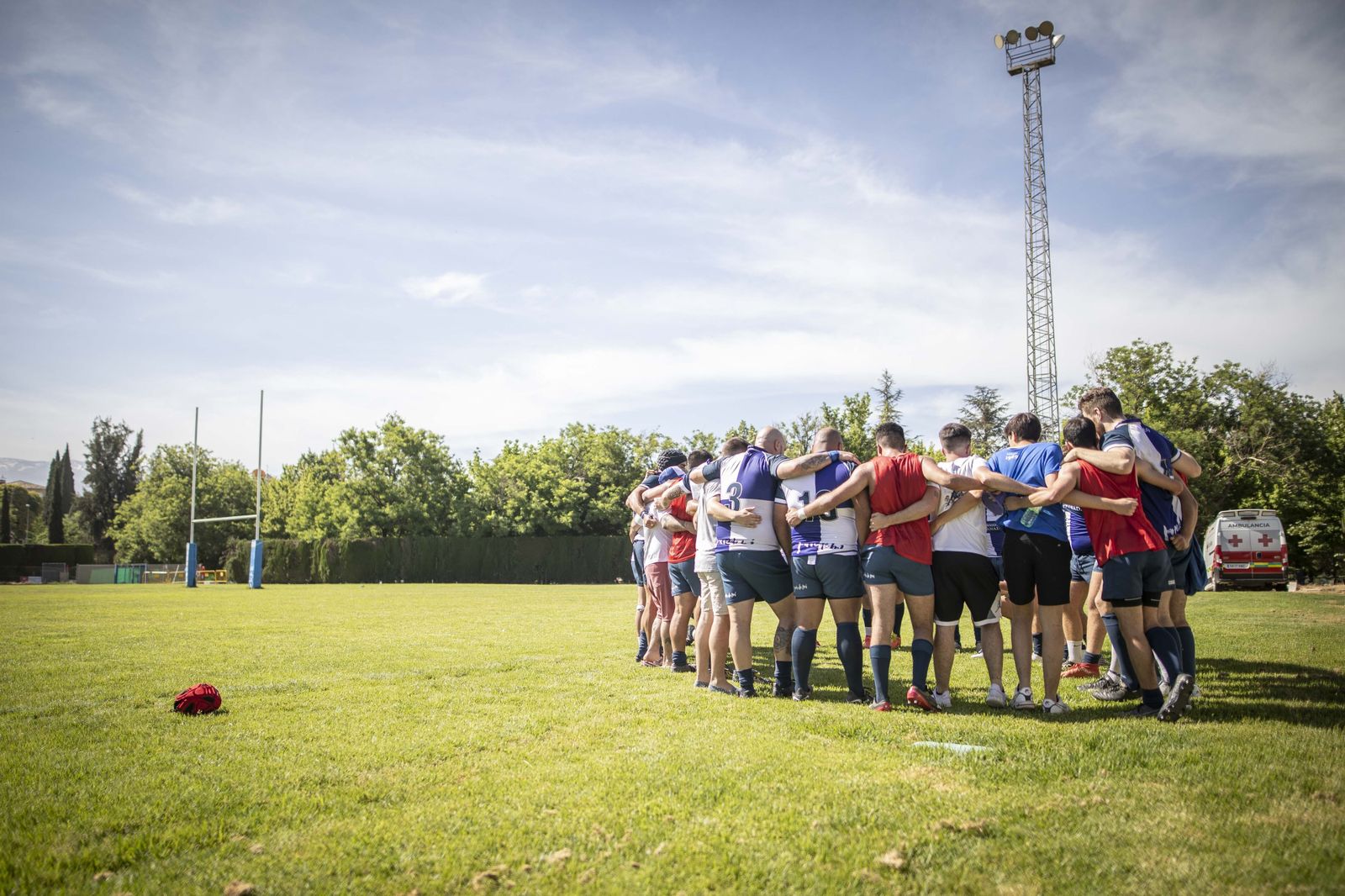 Las mejores fotos del partido del ascenso a División de Honor B de rugby entre Universidad de Granada y Portuense