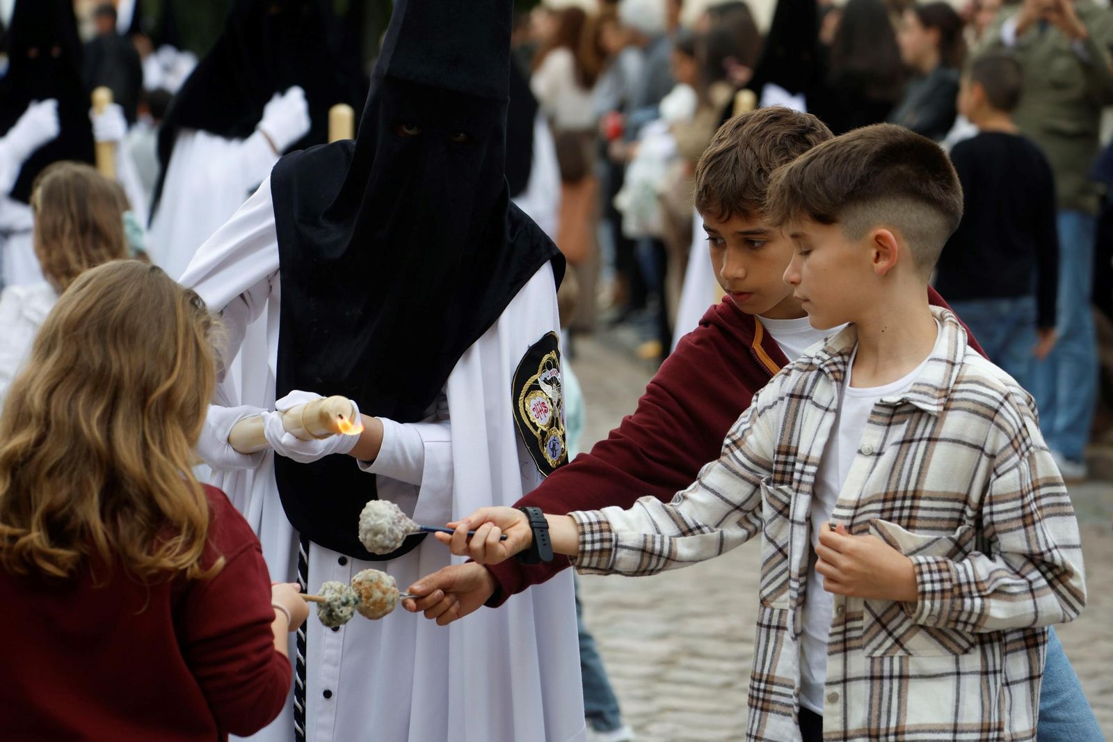 Las imágenes de la hermandad del Perdón  el Miércoles Santo en Córdoba