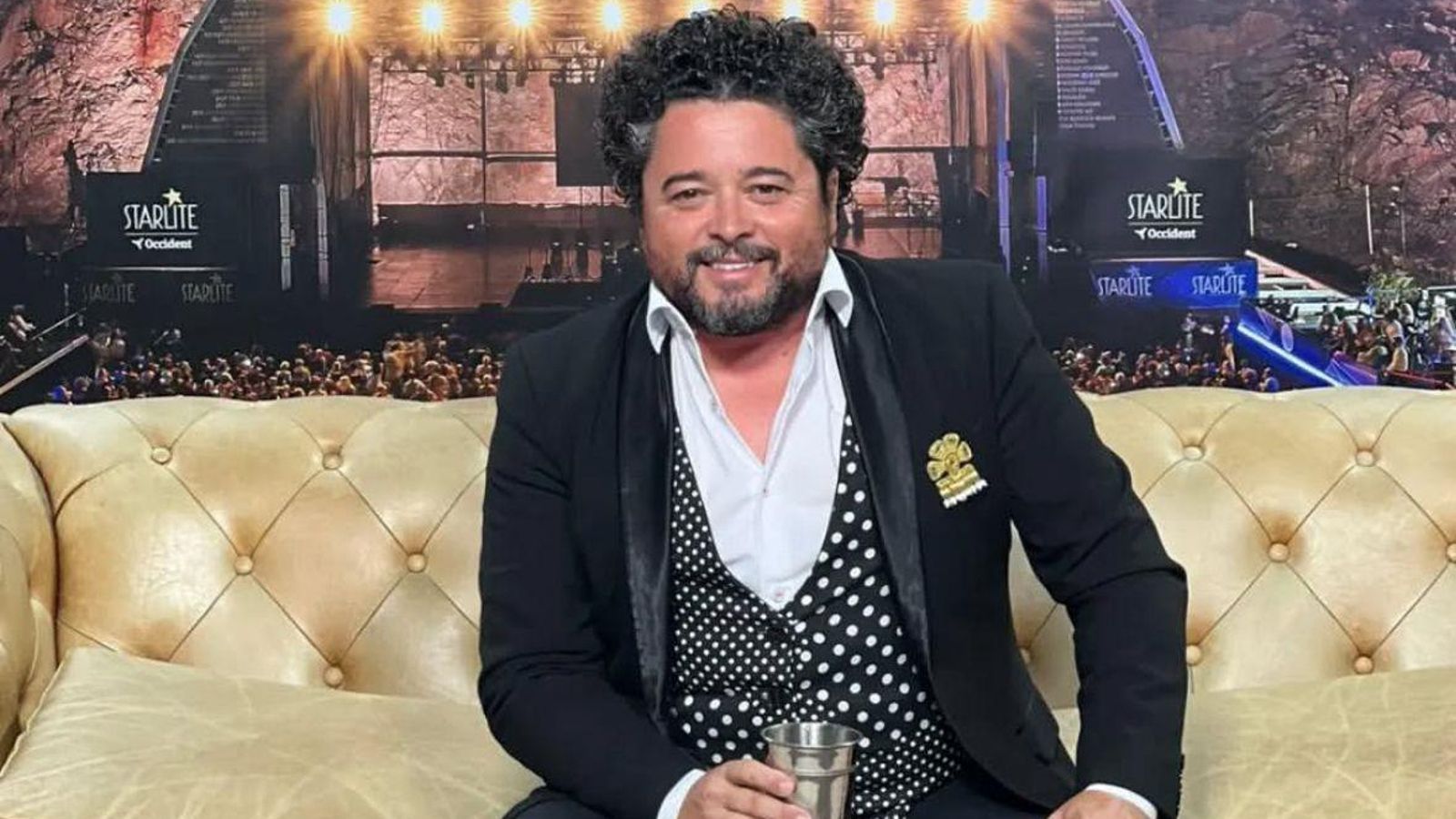 Rafael de Utrera en el festival Starlite de Marbella.