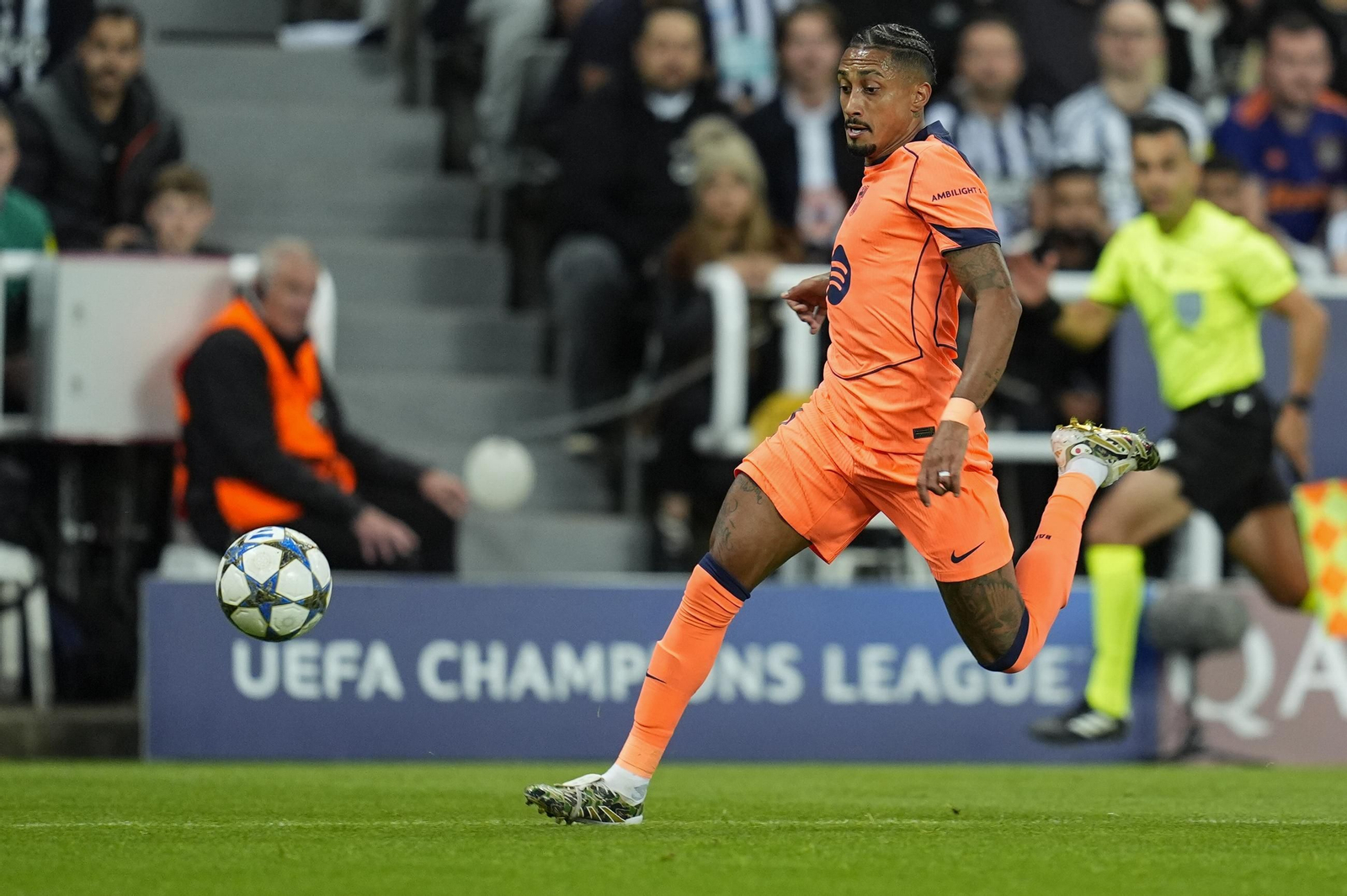 Las fotos del Newcastle-Barcelona