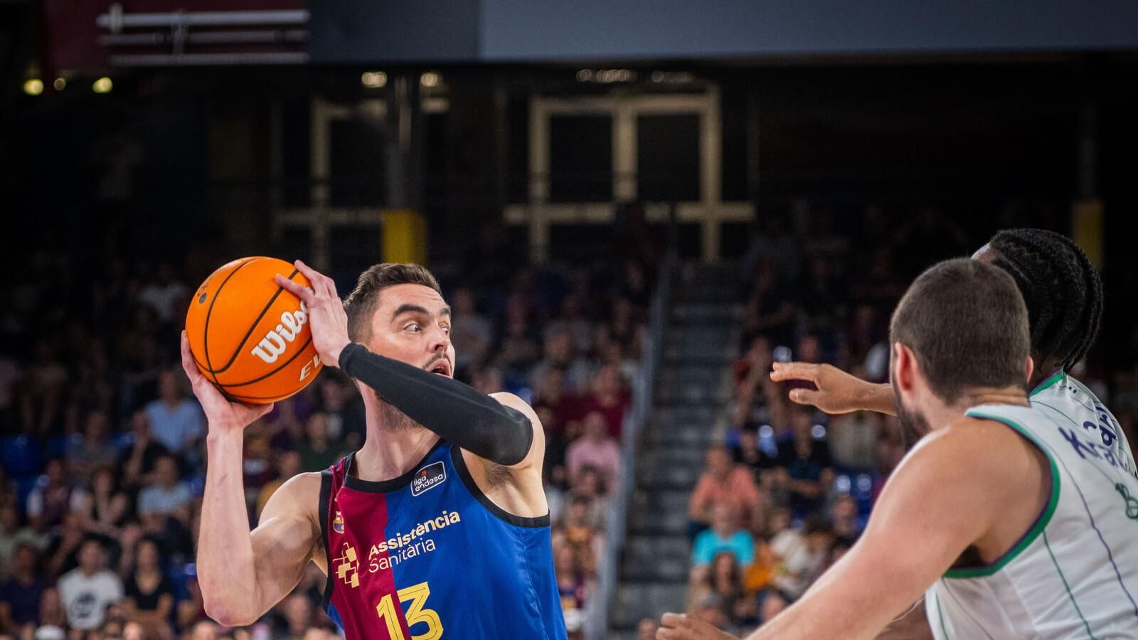 Las fotos del Barça-Unicaja, 2º partido del play off de la ACB