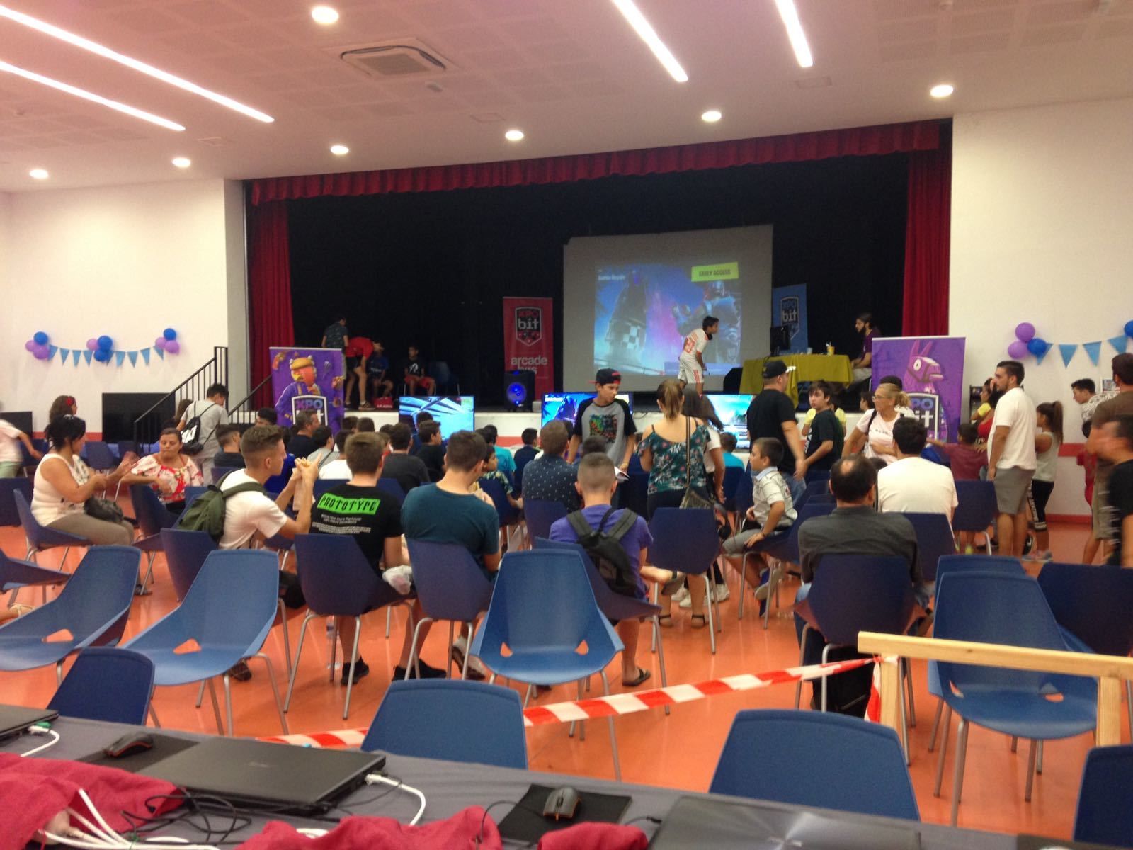 Torneo de Fornite celebrado este año en Huércal de Almería.