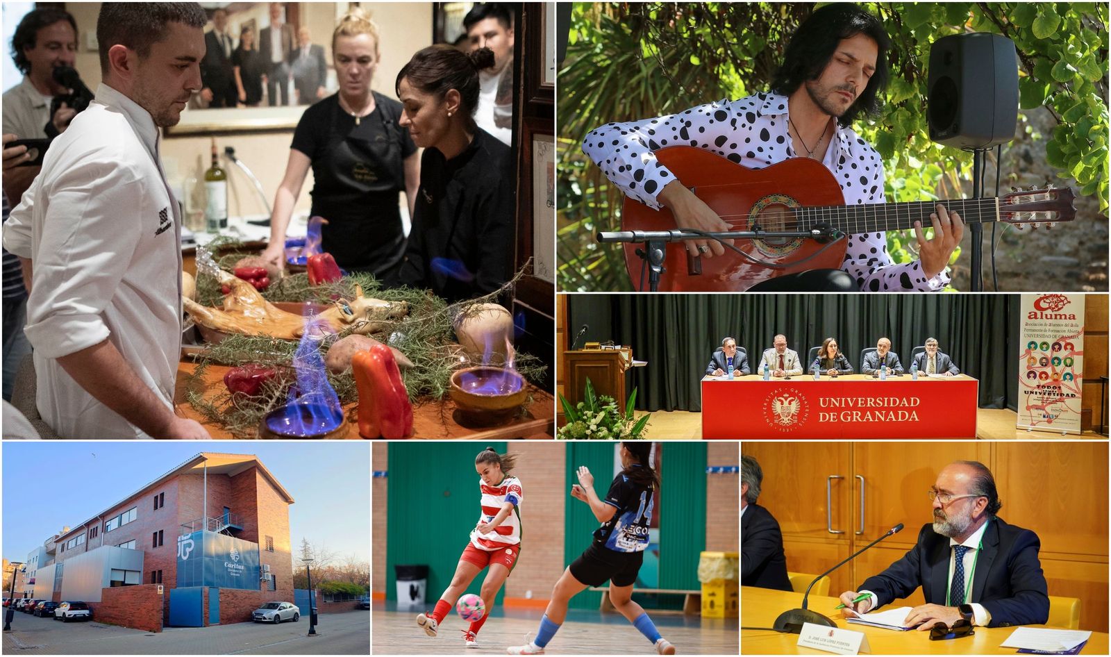 Algunos de los premiados en esta edición.