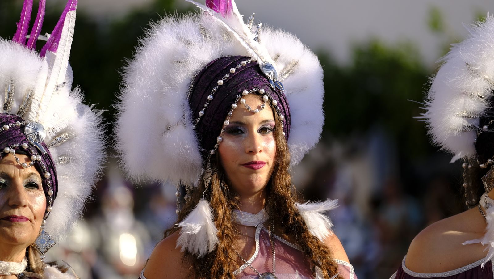 El espectacular desfile de Moros y Cristianos de Mojácar, en imágenes