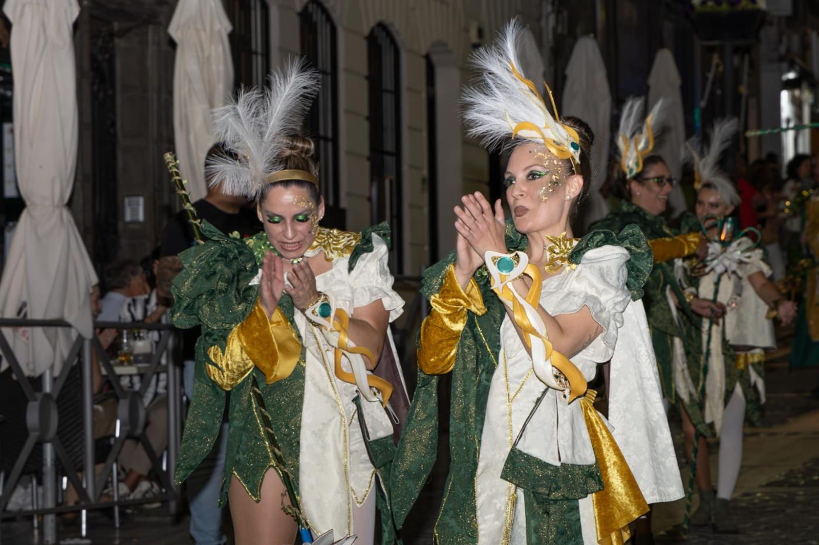Así vivió Jaén el Pasacalles del Lagarto de la Magdalena.