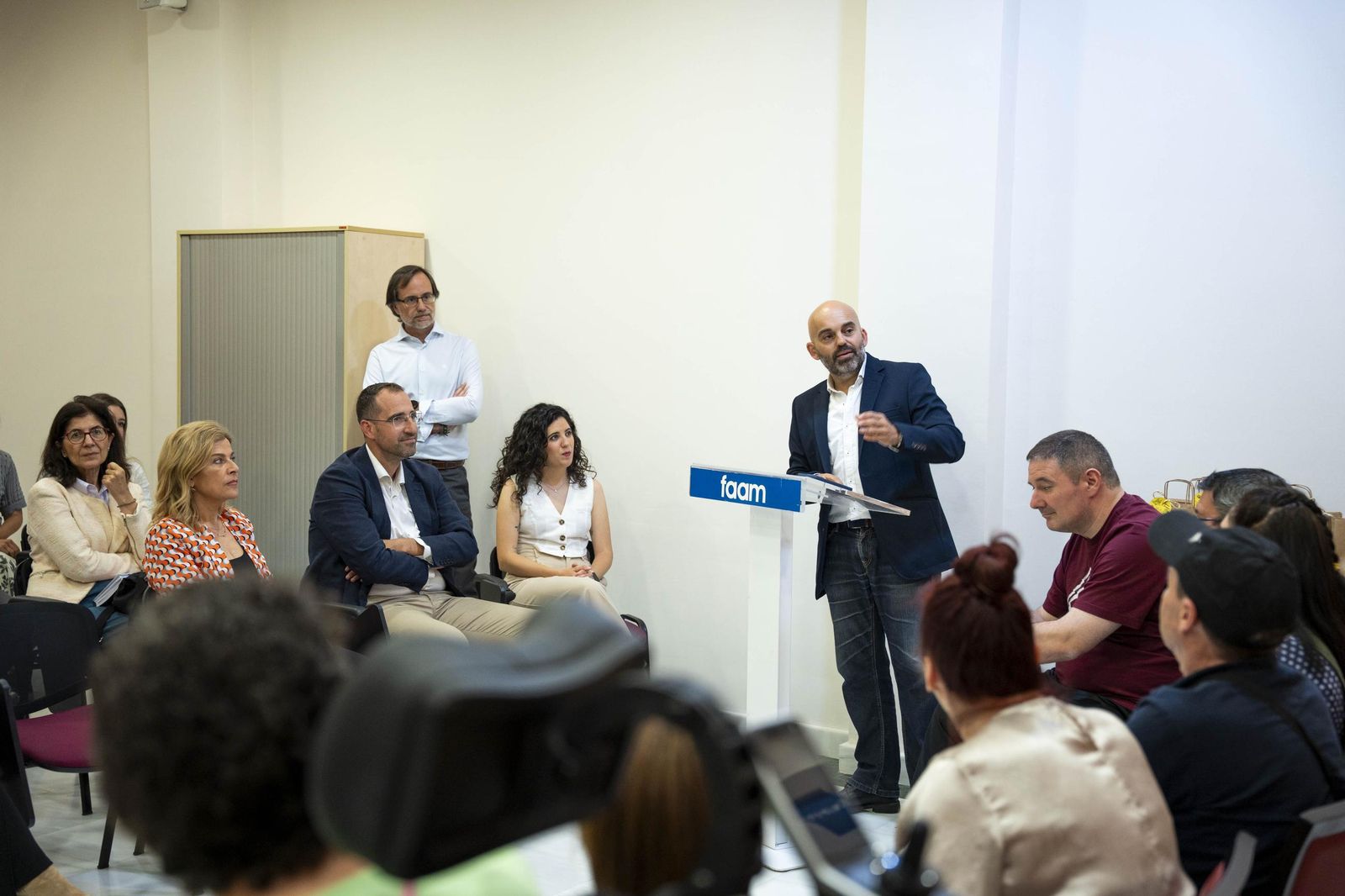 Las imágenes del acto de iniciación del Camino de Santiago de FAAM en Almería