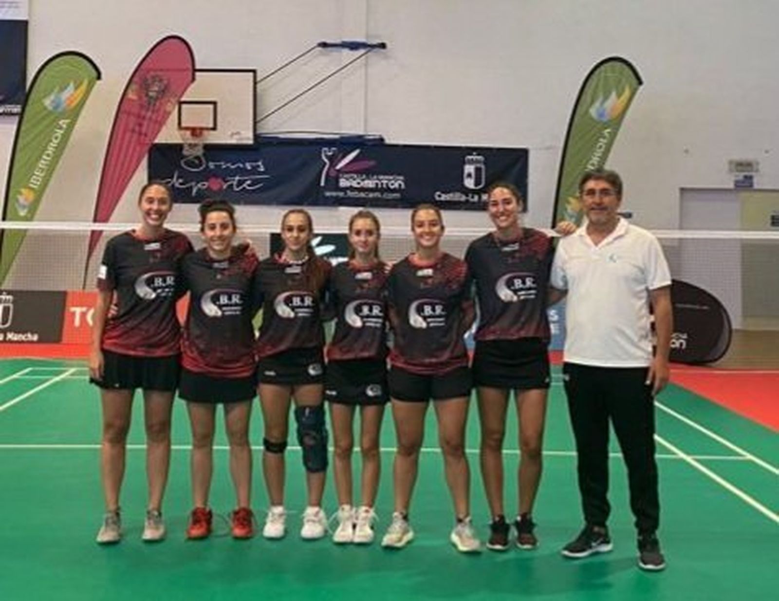 El conjunto del Rinconada que participó en la Copa Iberdrola de clubes.