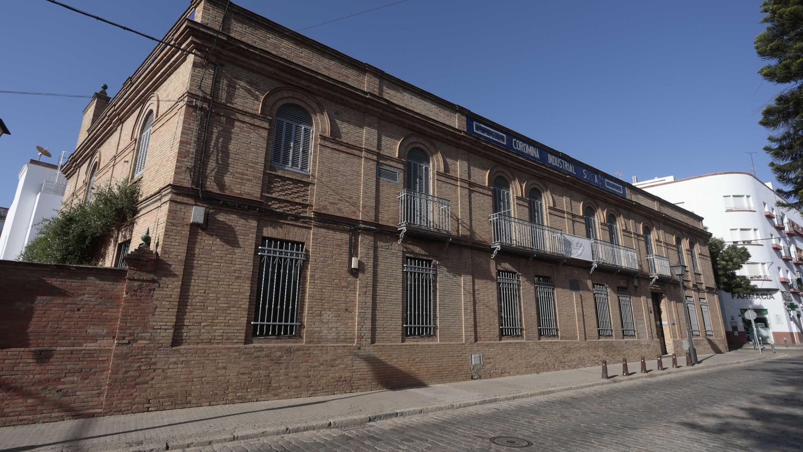 El antiguo edificio de la Coromina.