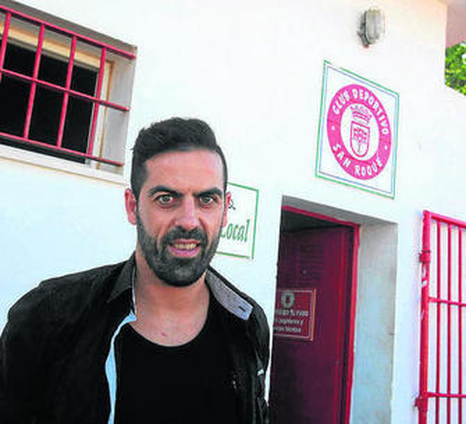 El algecireño Marín, ayer en el Manolo Mesa.