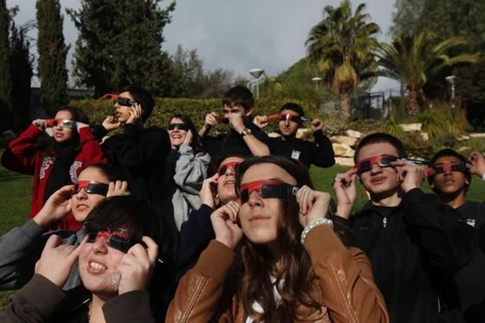 El primer eclipse del año.

Foto: AFP/Reuters