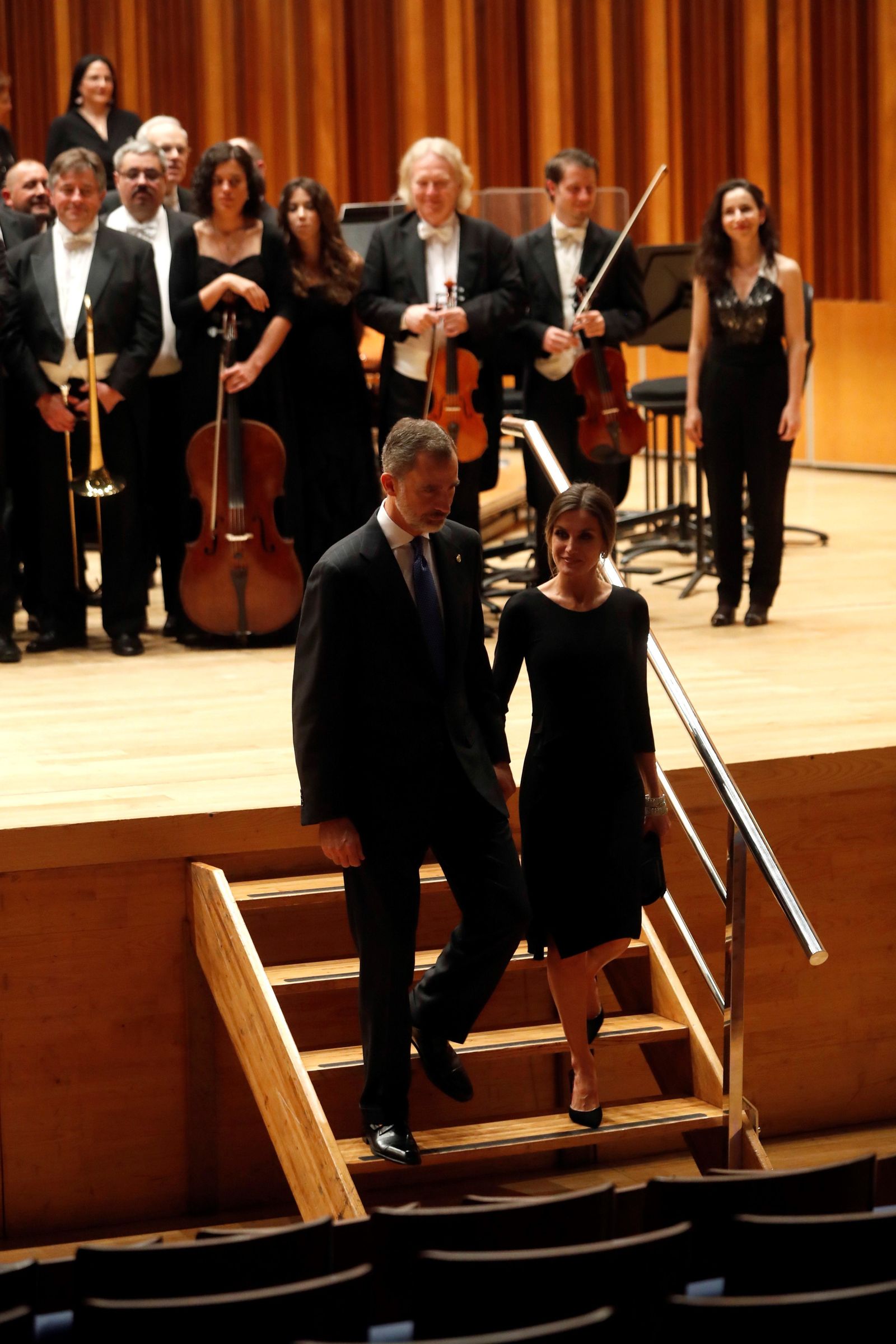 La recepción previa a la entrega de los Princesa de Asturias