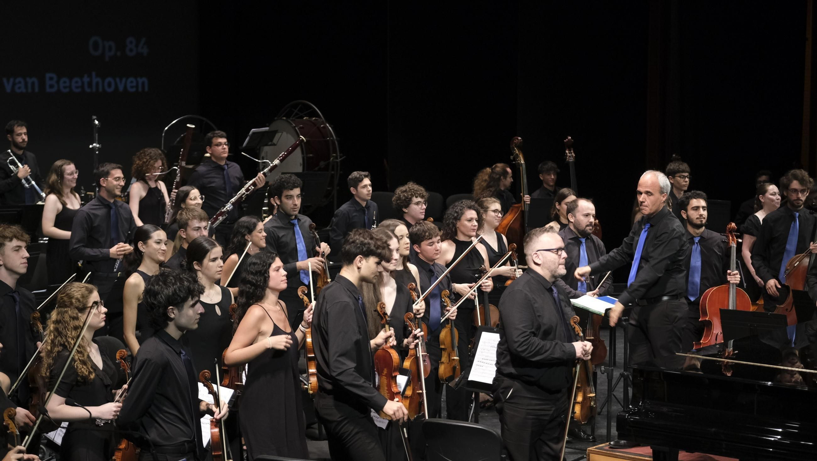 Concierto de la Orquesta de la Ual en los cursos de verano, en imágenes