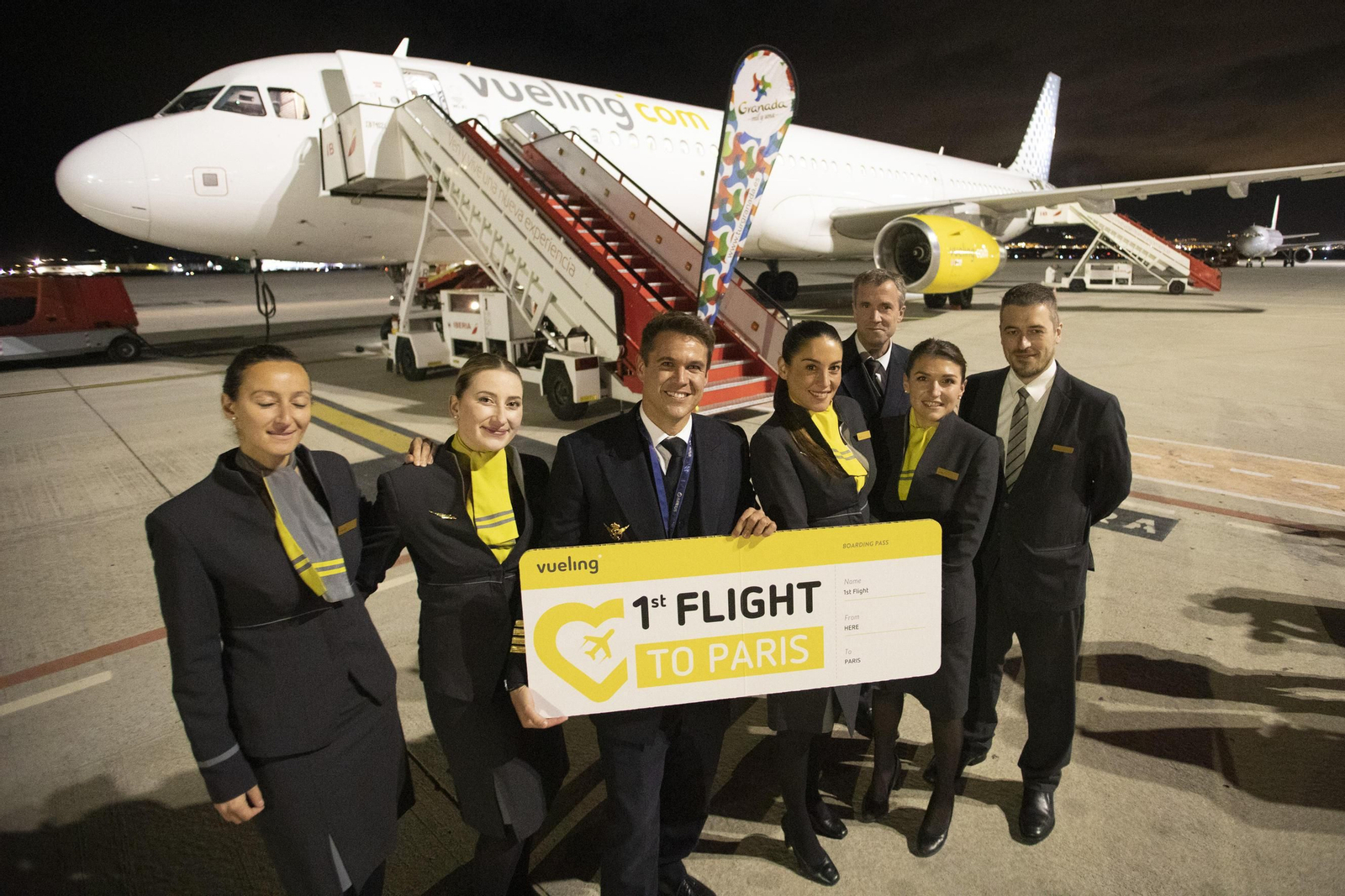 Granada y Jaén están conectadas por avión con París desde noviembre