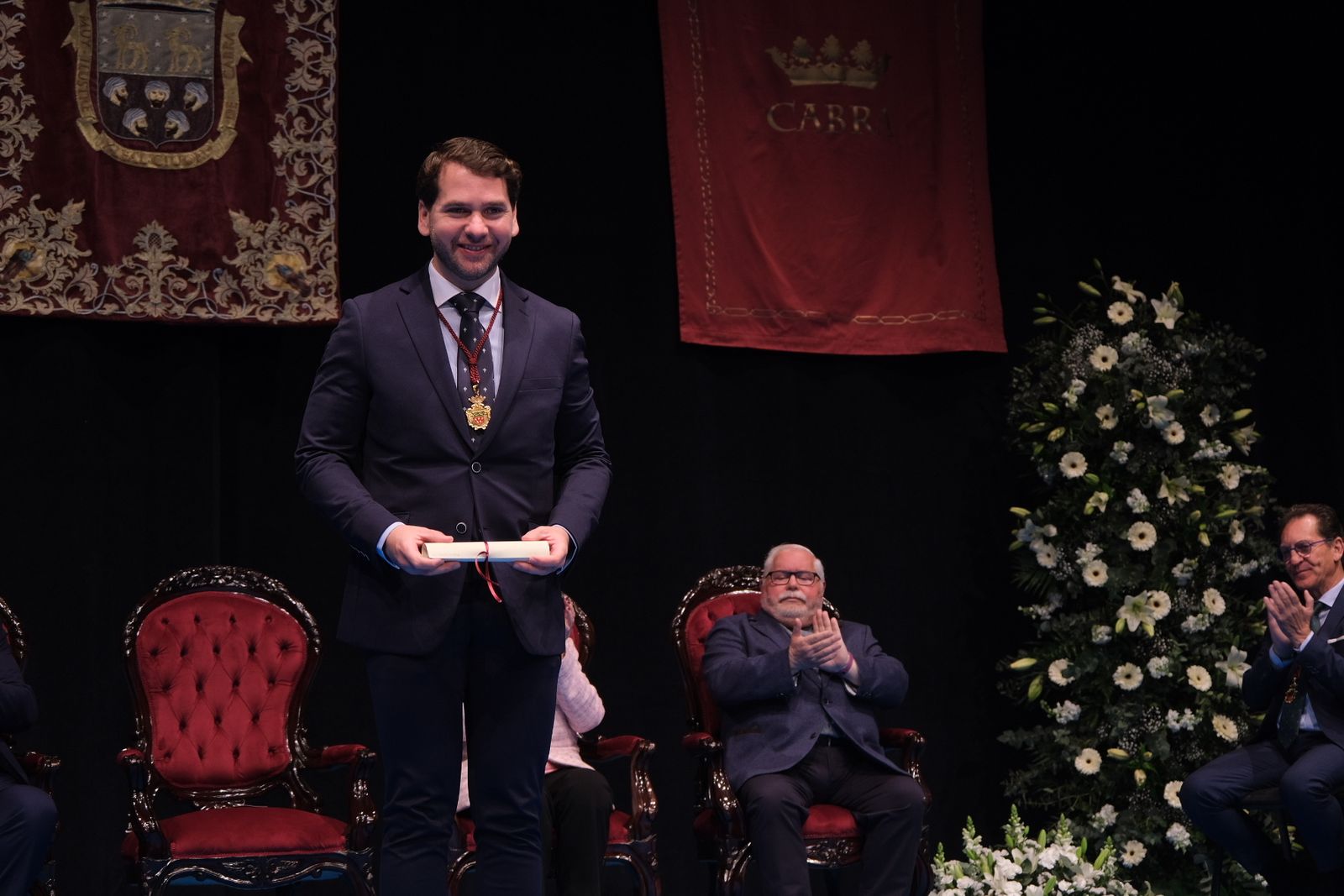 El homenaje de Cabra a las corporaciones municipales democráticas, en imágenes