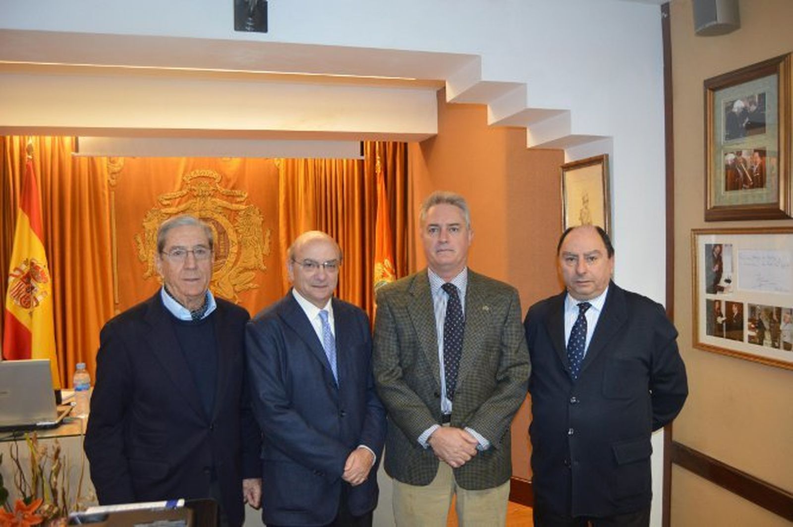 José Ramón Pérez Díaz-Alersi, José Caravaca de Coca, Joaquín Tomás González y Julio Molina Font.