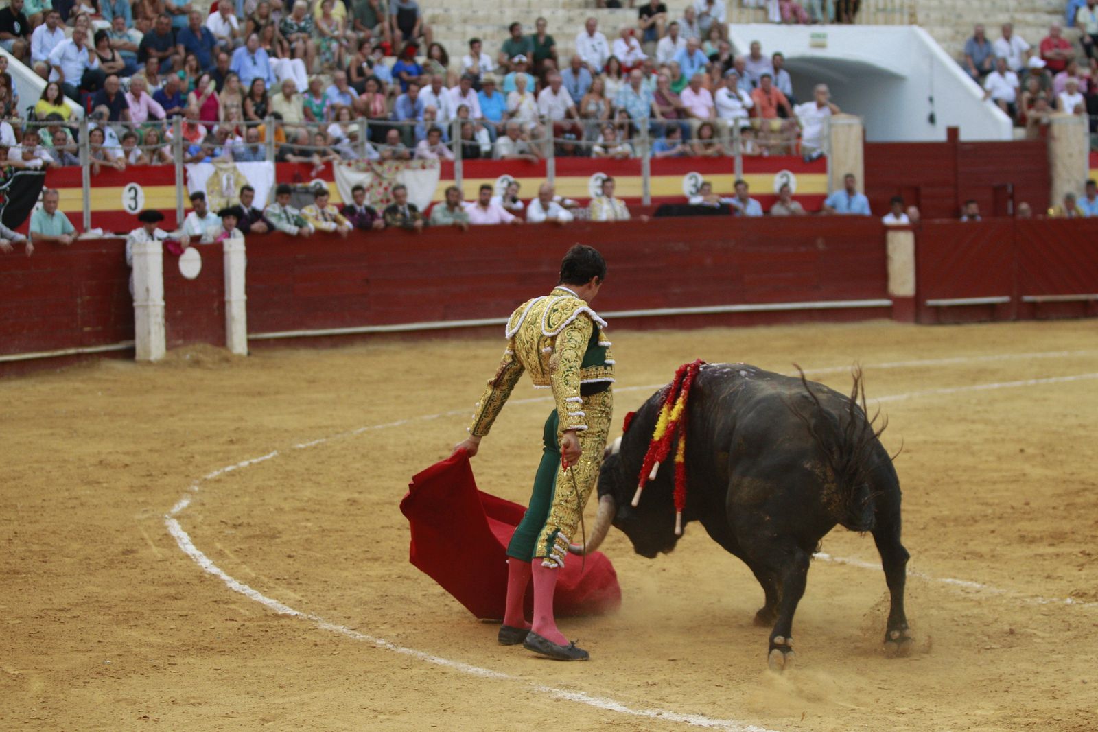 Imágenes de la corrida de toros del jueves en la Feria de Almería 2024