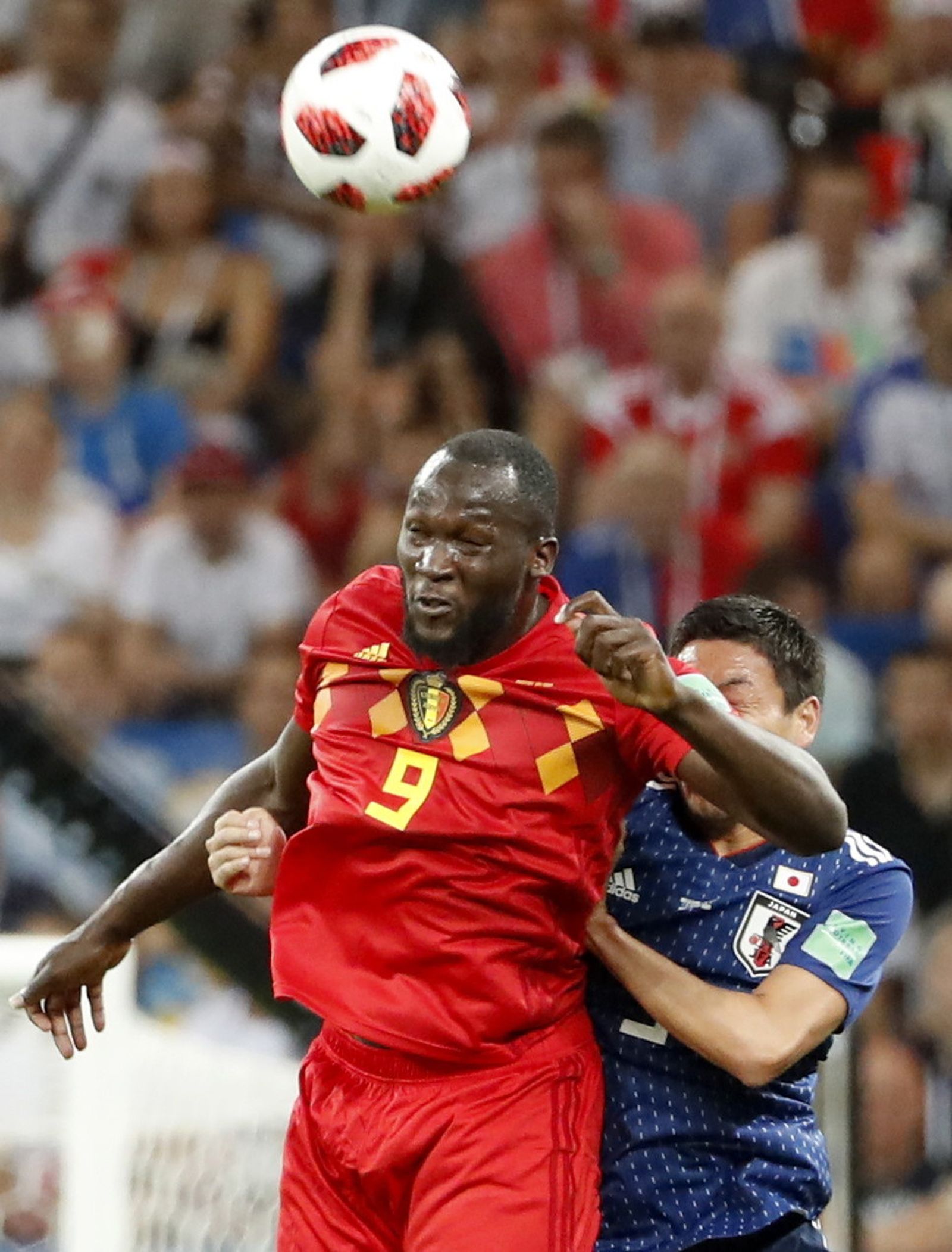 Las imágenes del Bélgica-Japón