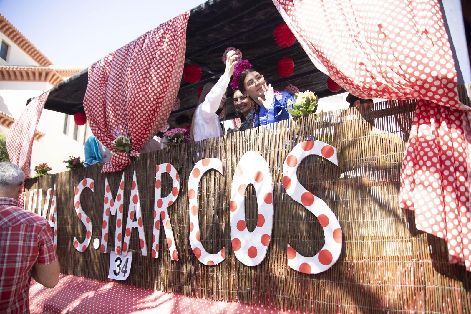 Las imágnes de la misa y procesión en honor a San Marcos en El Ejido