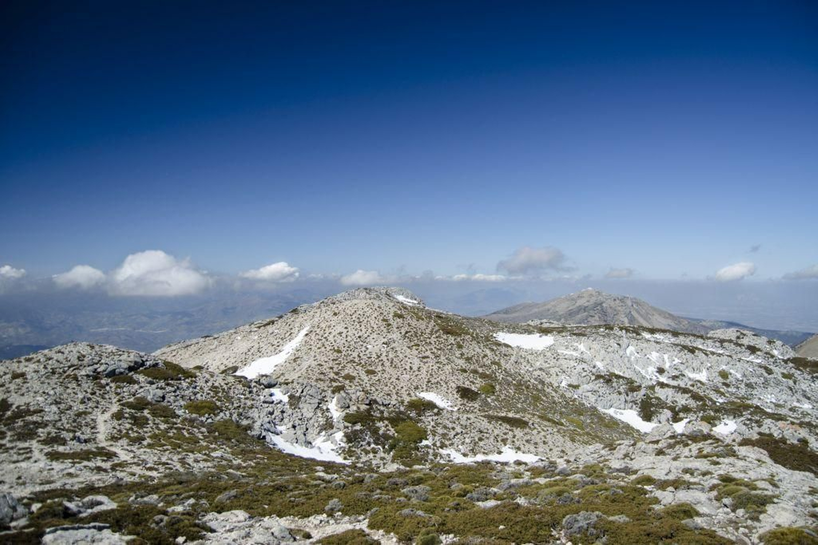 Subida al pico Mágina.