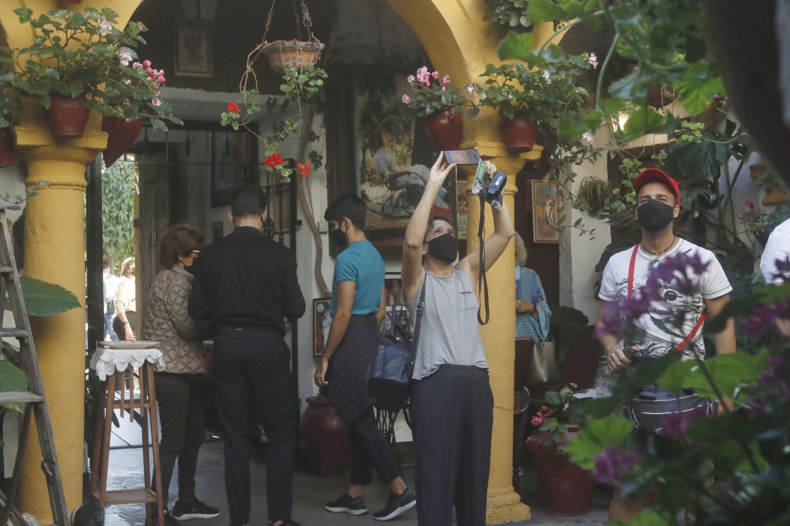 Los Patios en otoño, en fotografías