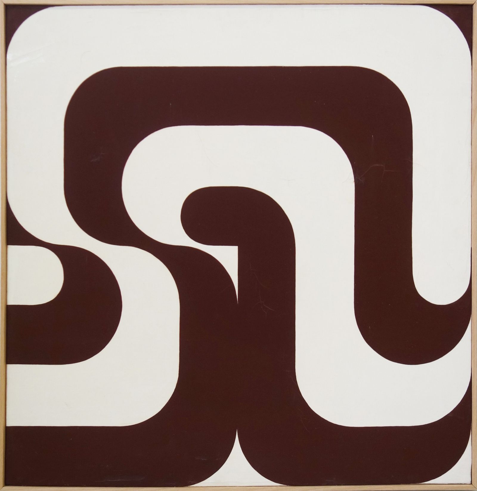 'Ailán', acrílico sobre lienzo de la etapa 1968-1979.