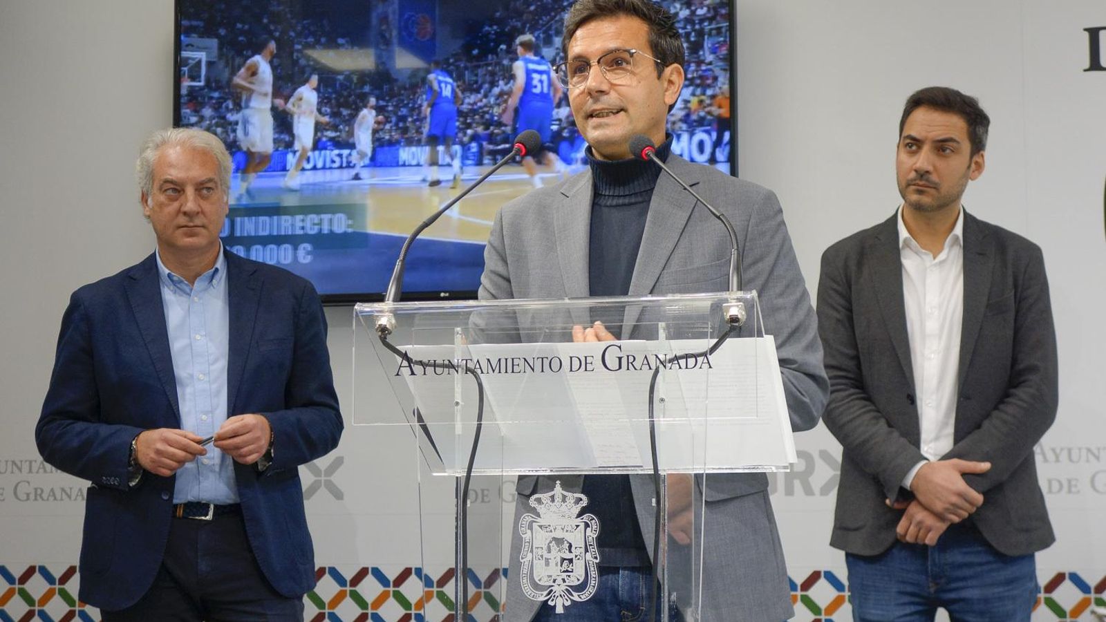 El alcalde, hoy en el balance del evento deportivo.