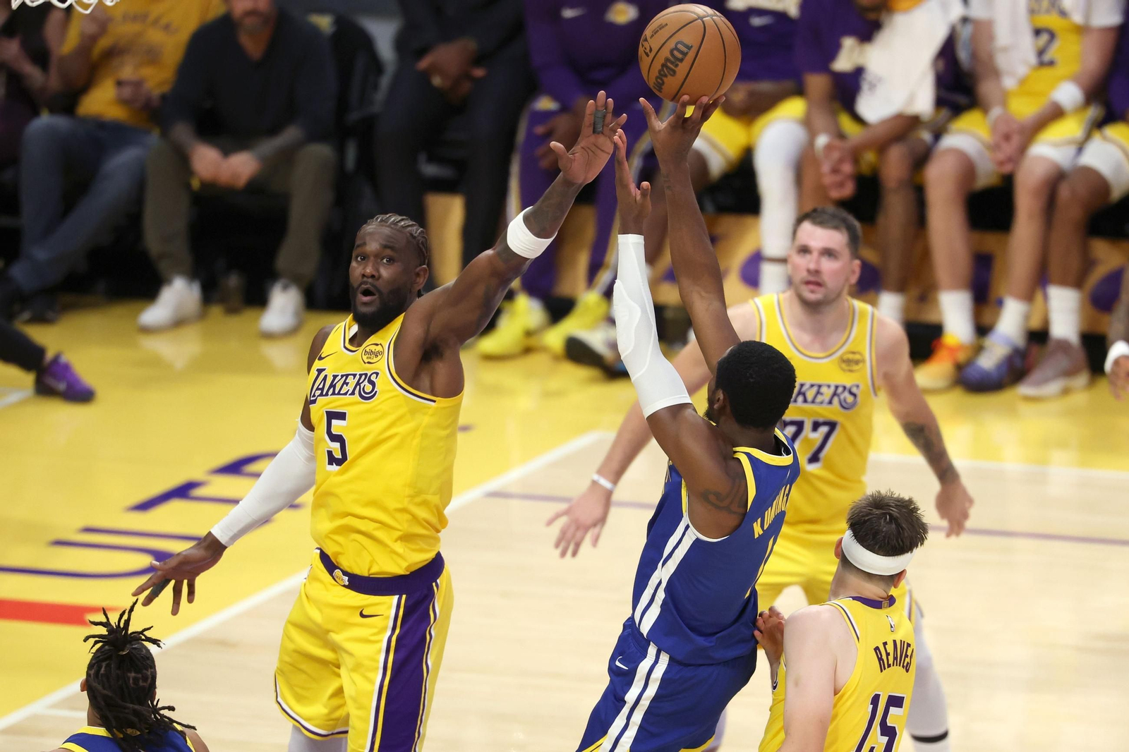 Las fotos del arranque de la NBA