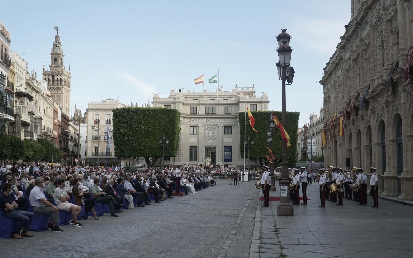 Conmemoración del centenario de la base aérea de Tablada