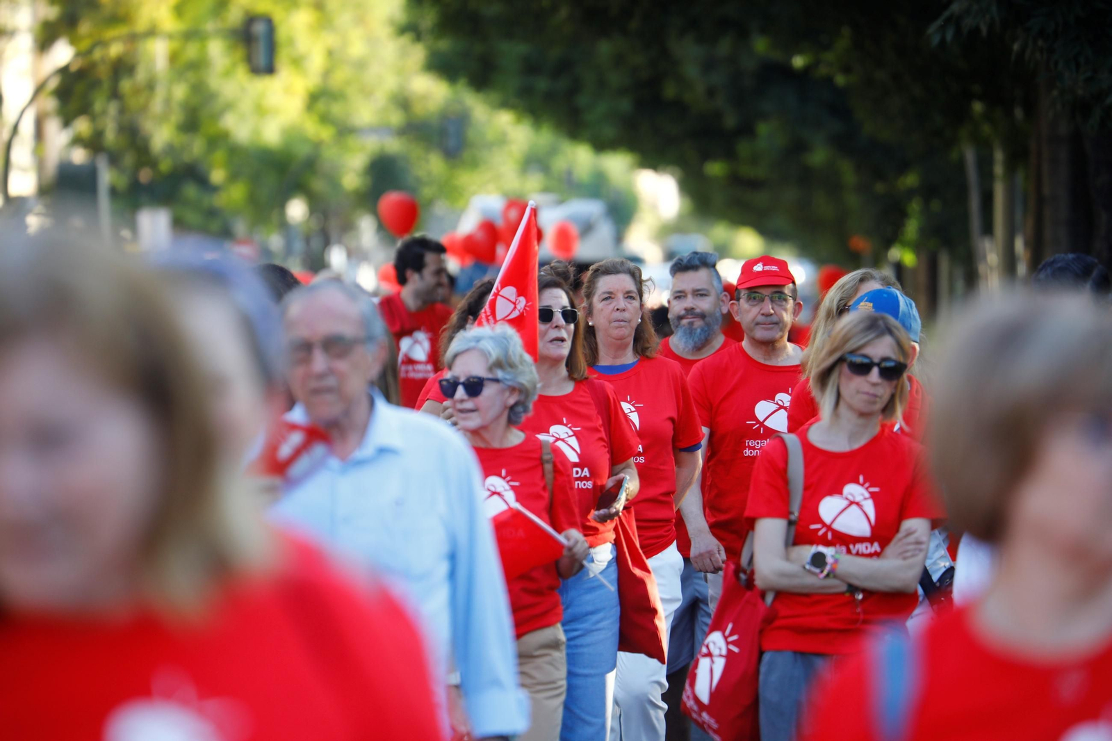 La Marcha por la Donación del Reina Sofía, en imágenes