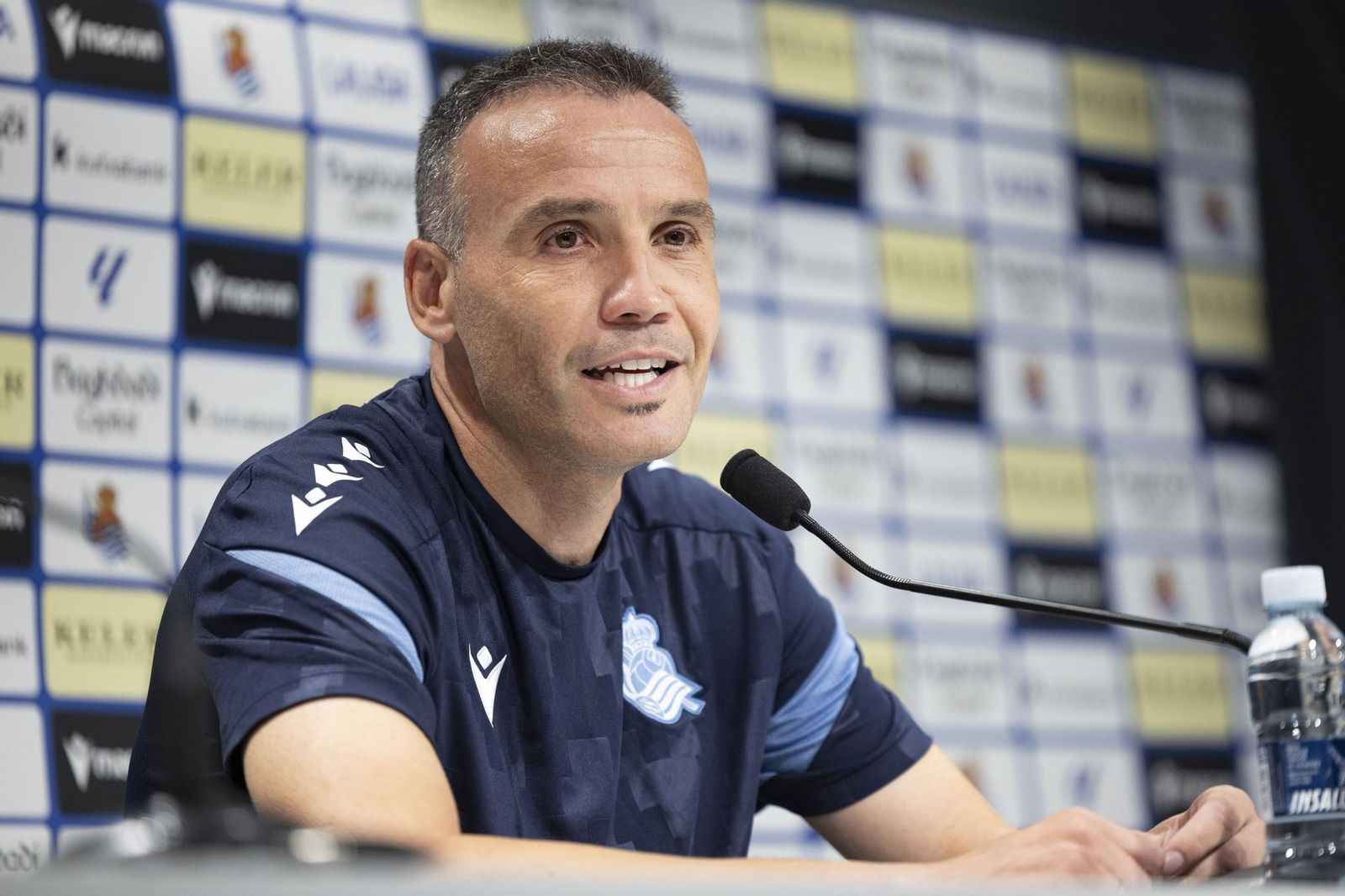 Rueda de prensa del entrenador de la Real Sociedad, Sergio Francisco, previa al partido ante el Betis.