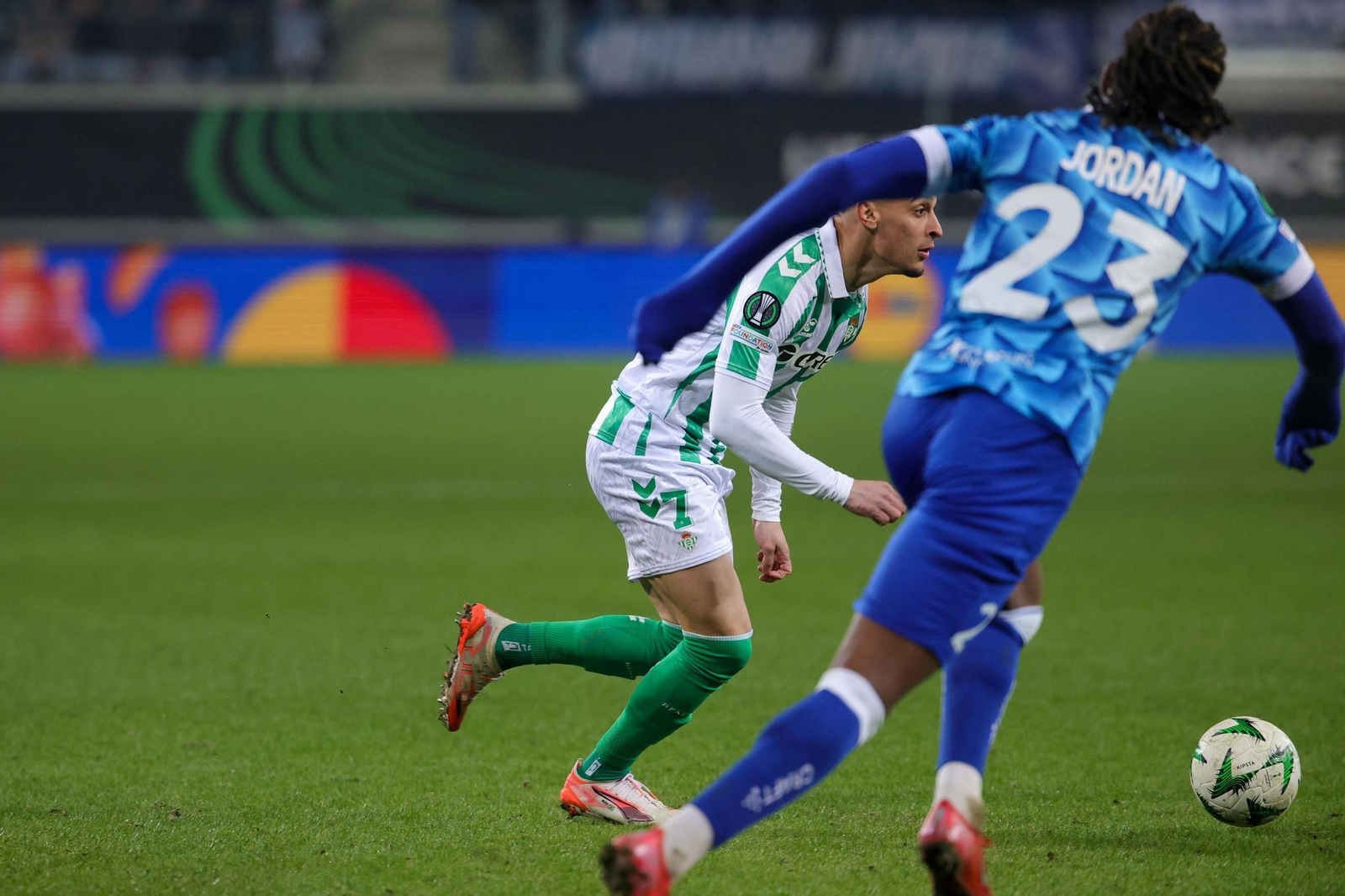 Las fotos del Gent - Betis de la Conference League