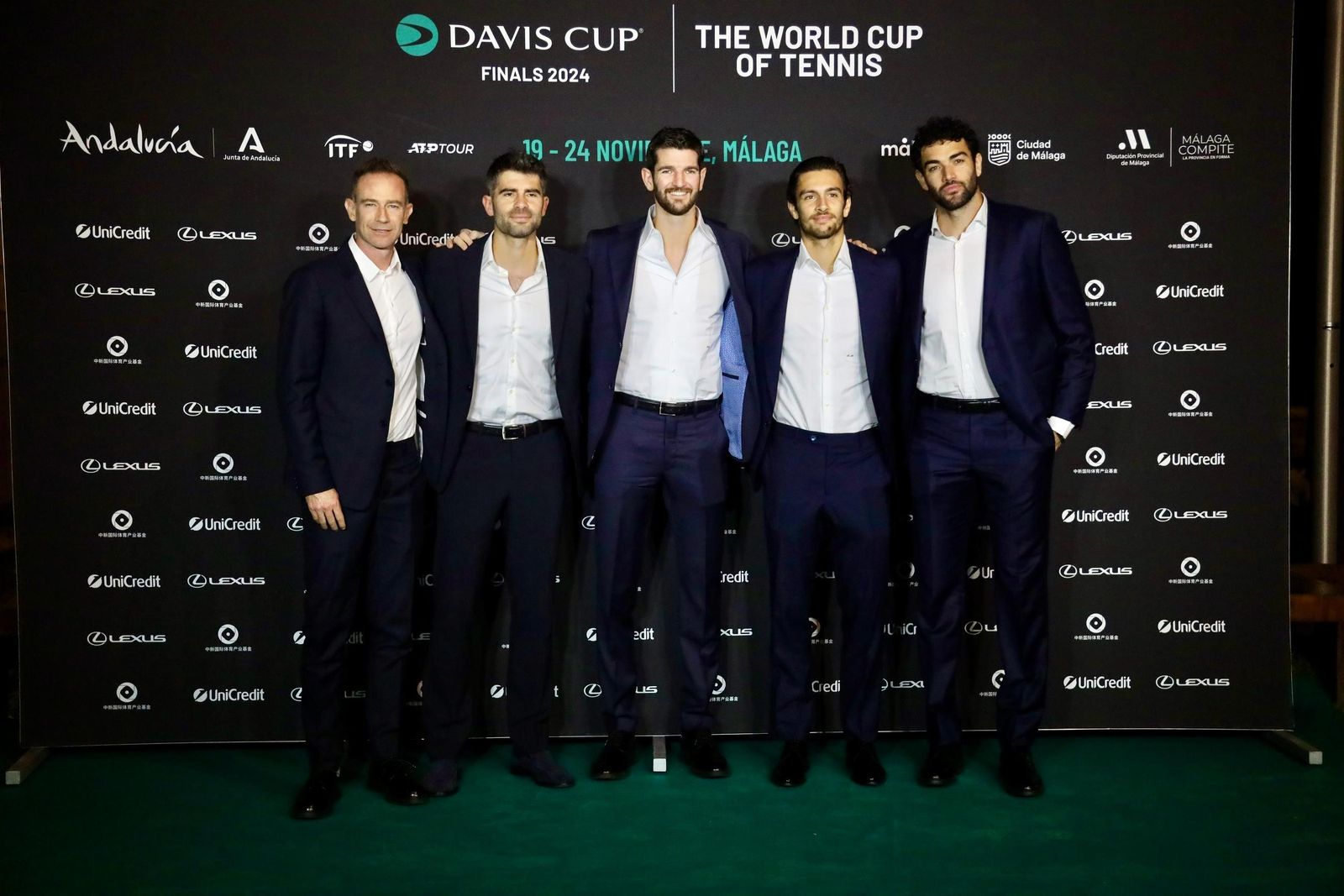 La alfombra roja de la Copa Davis