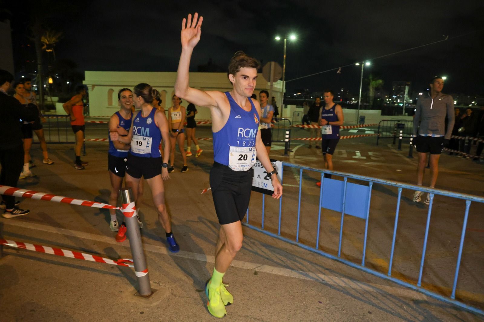Las fotos de la San Silvestre del Real Club Mediterráneo en Málaga