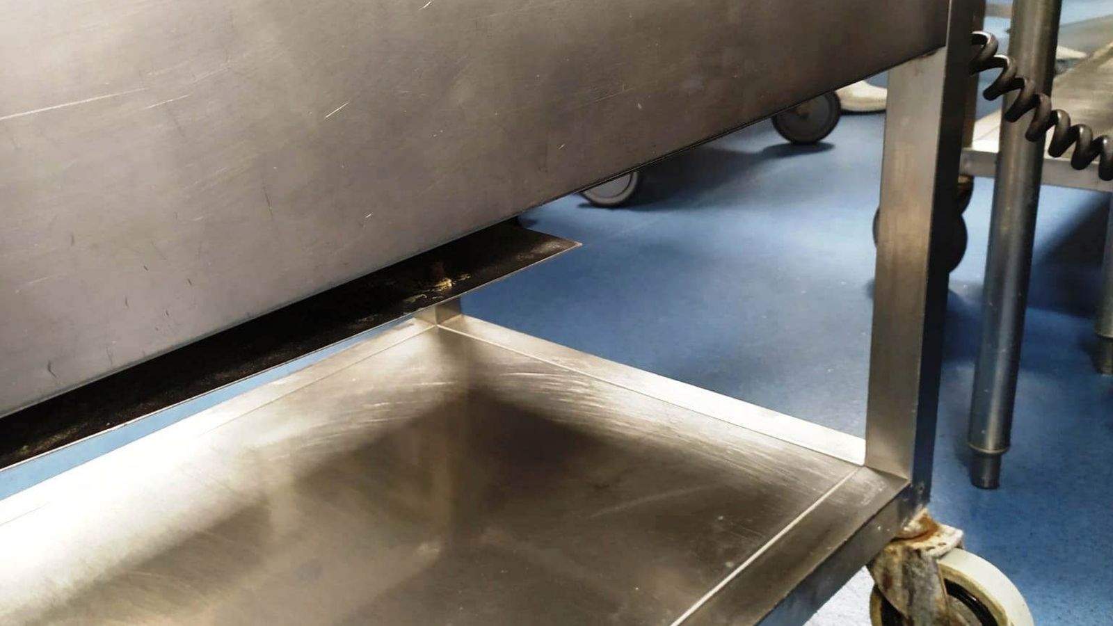 Los aparatos están oxidados después de 25 años de servicio.