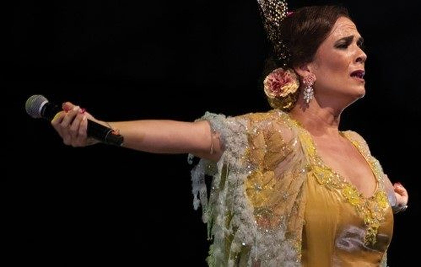 La cantante Macarena Albarracín.