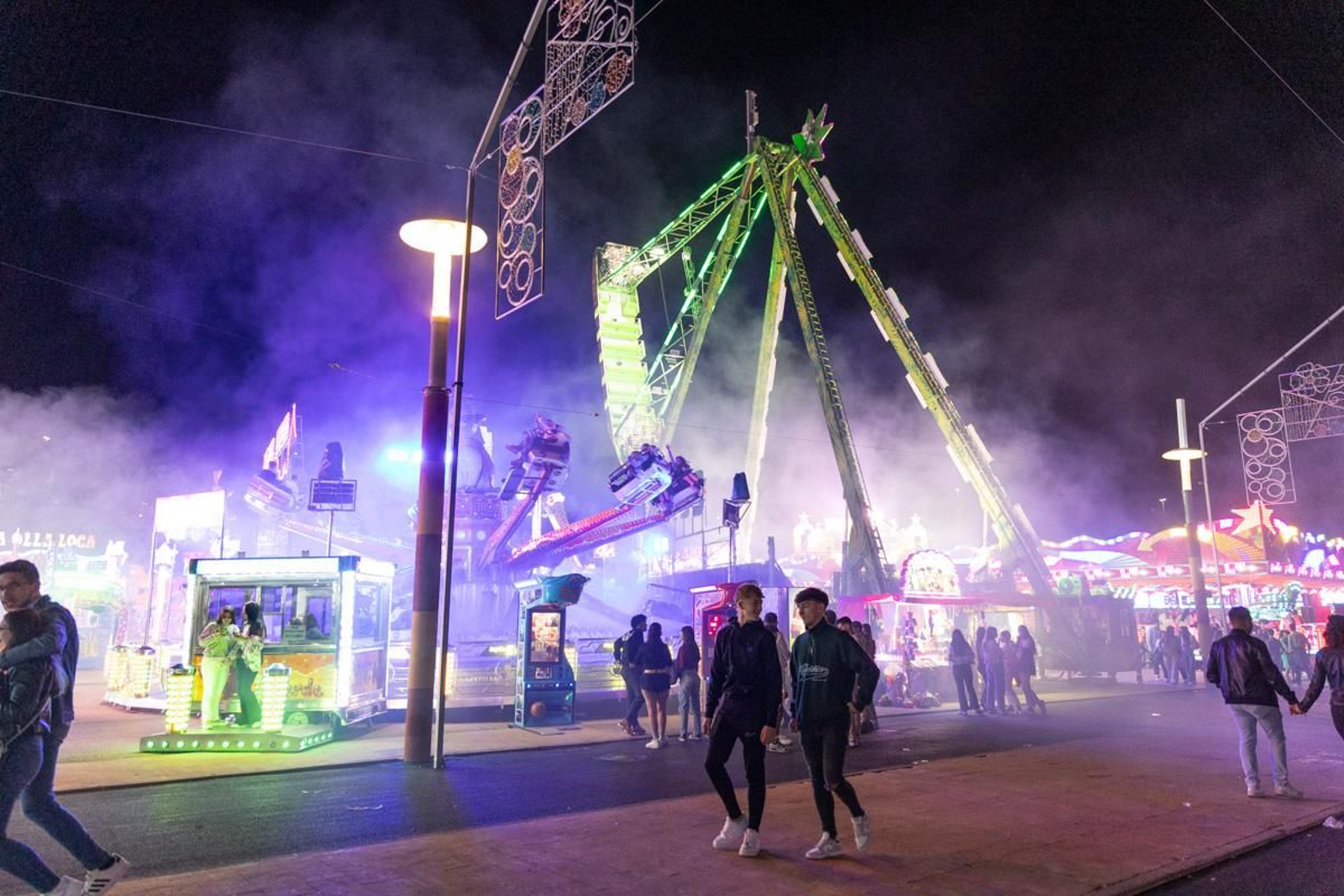 Feria de noche de San Lucas, en imágenes