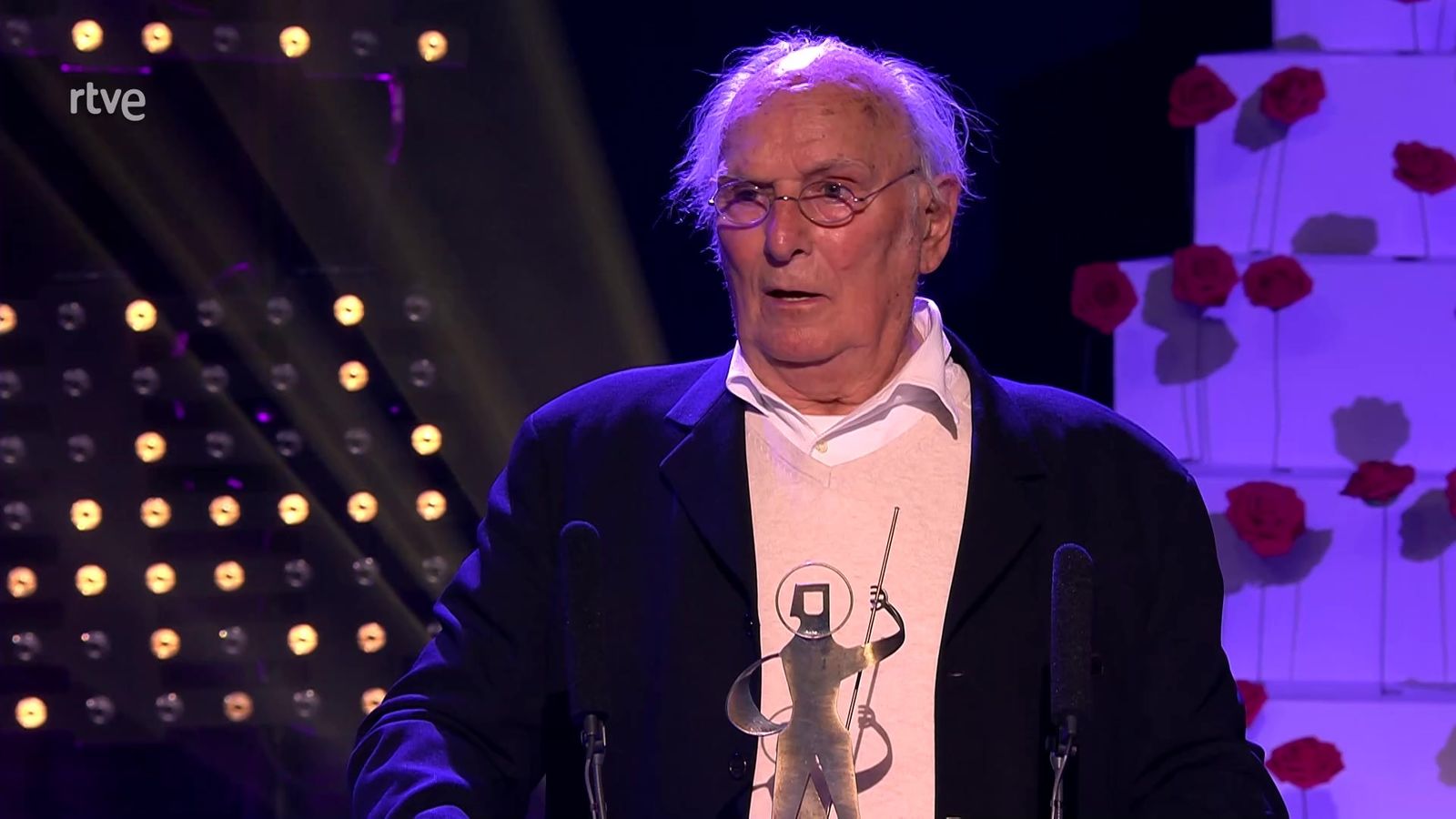 Carlos Saura, uno de los premios honoríficos de Sant Jordi.