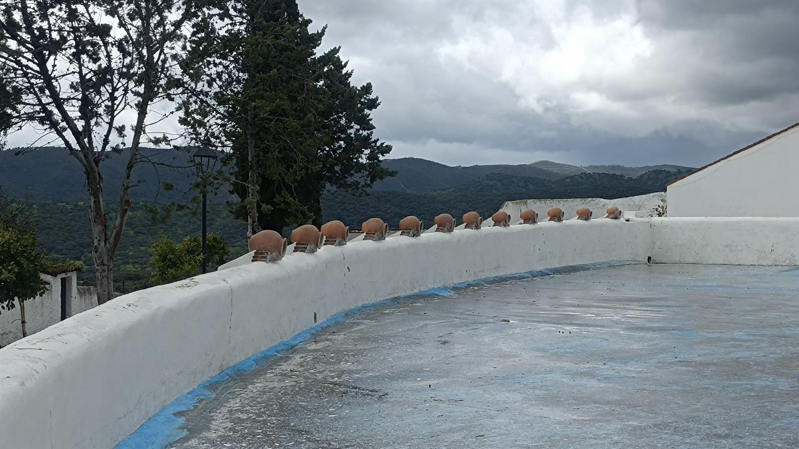 La Laguna de Cañaveral de León. En verano es una piscina.
