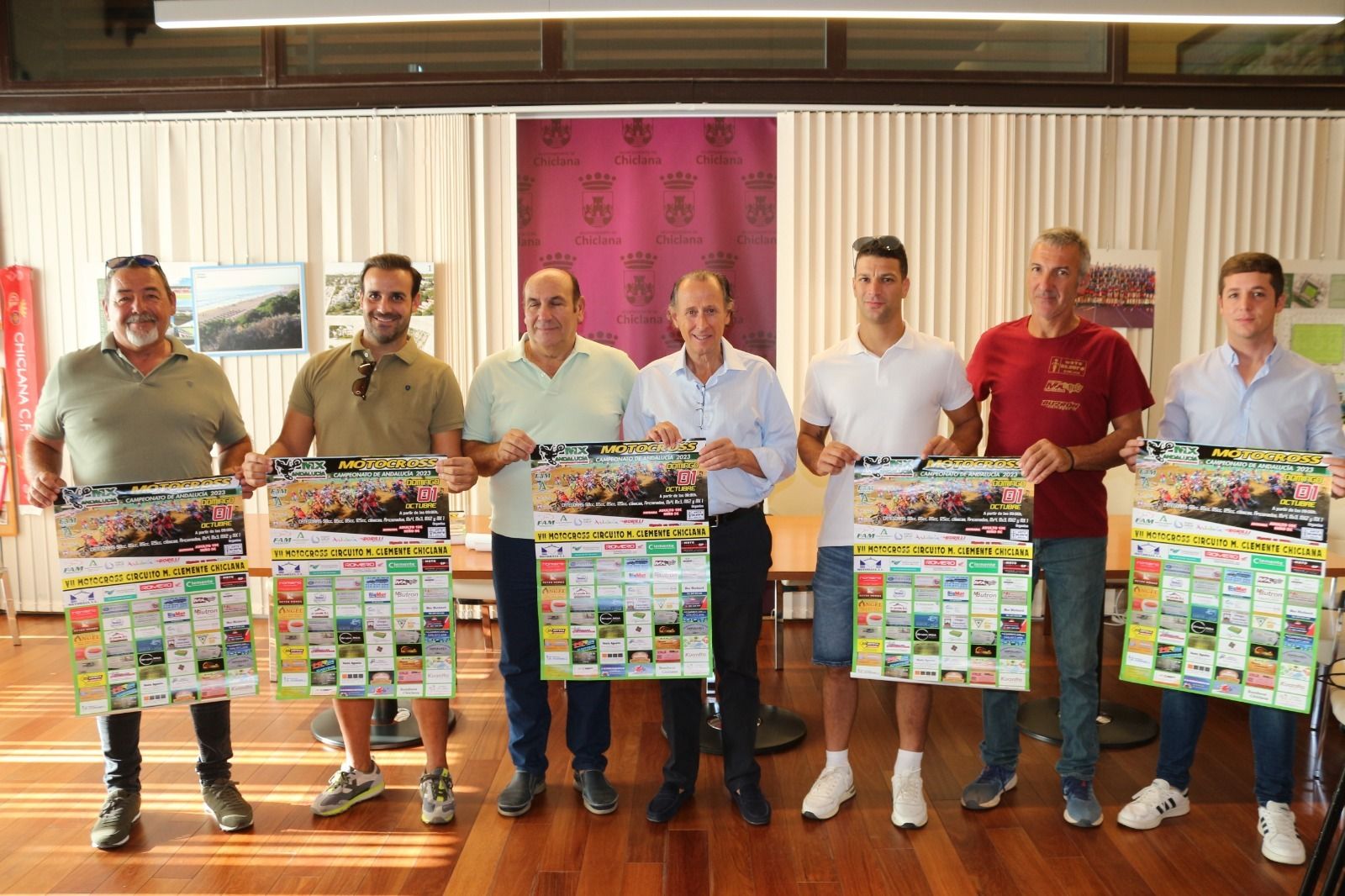 Participantes en la rueda de prensa.