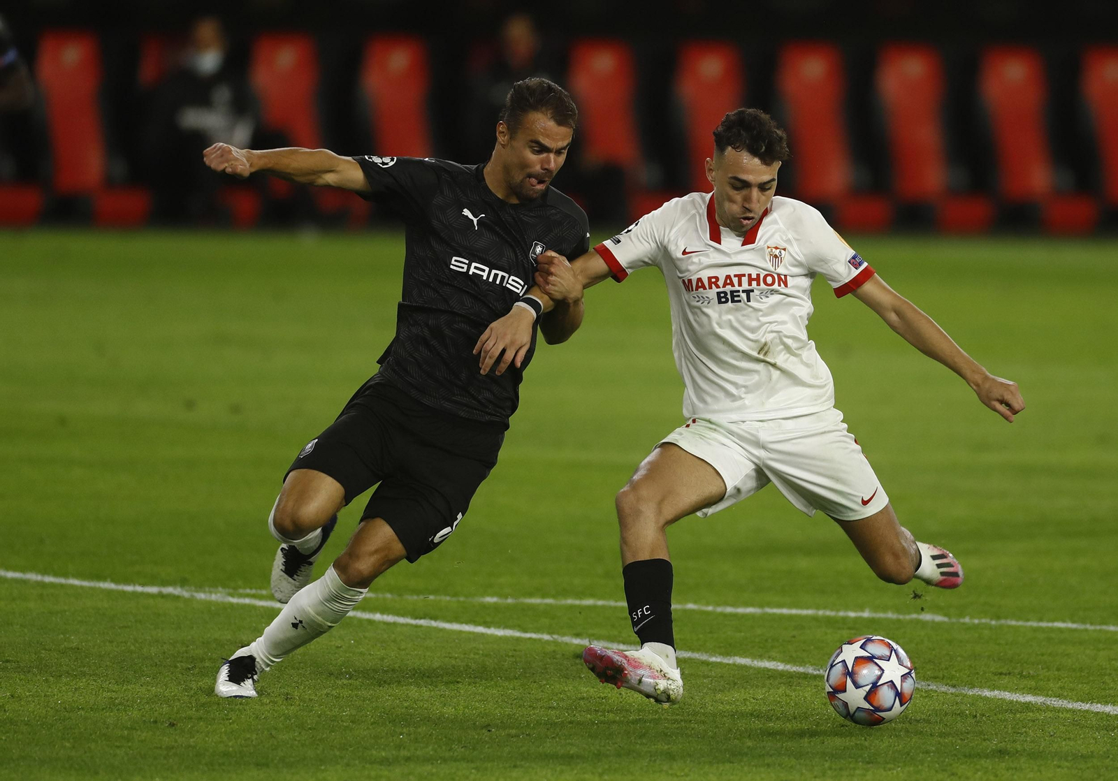 Las imágenes del Sevilla-Rennes